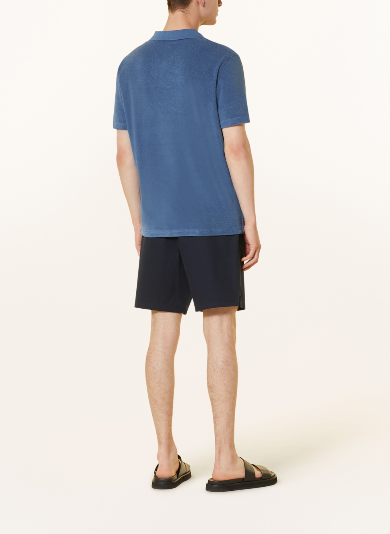 TED BAKER Terry cloth polo shirt SNDBANK, Color: BLUE (Image 3)