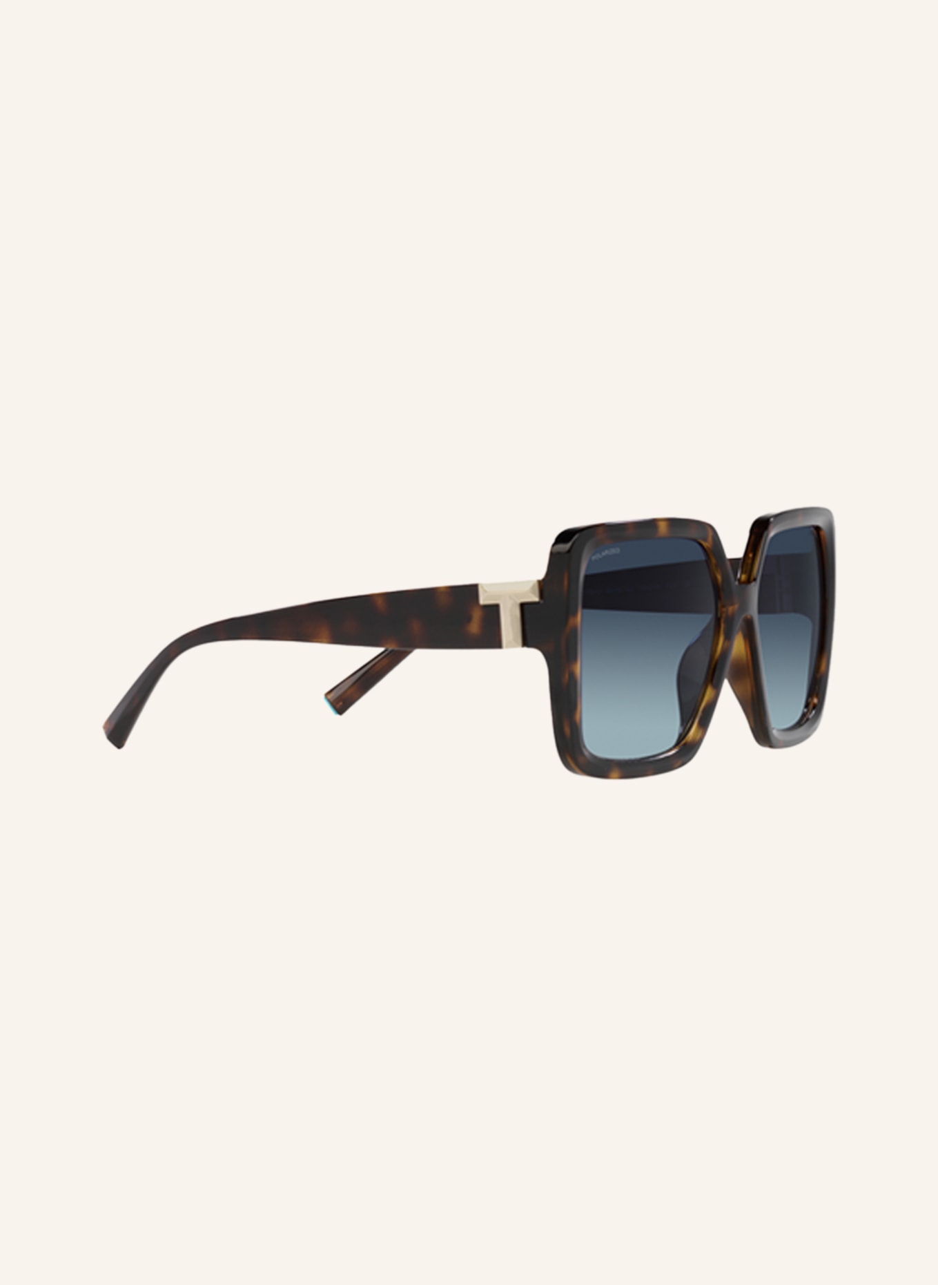 TIFFANY & Co. Sunglasses TF4206, Color: 80154U - HAVANA/ BLUE POLARIZED (Image 3)