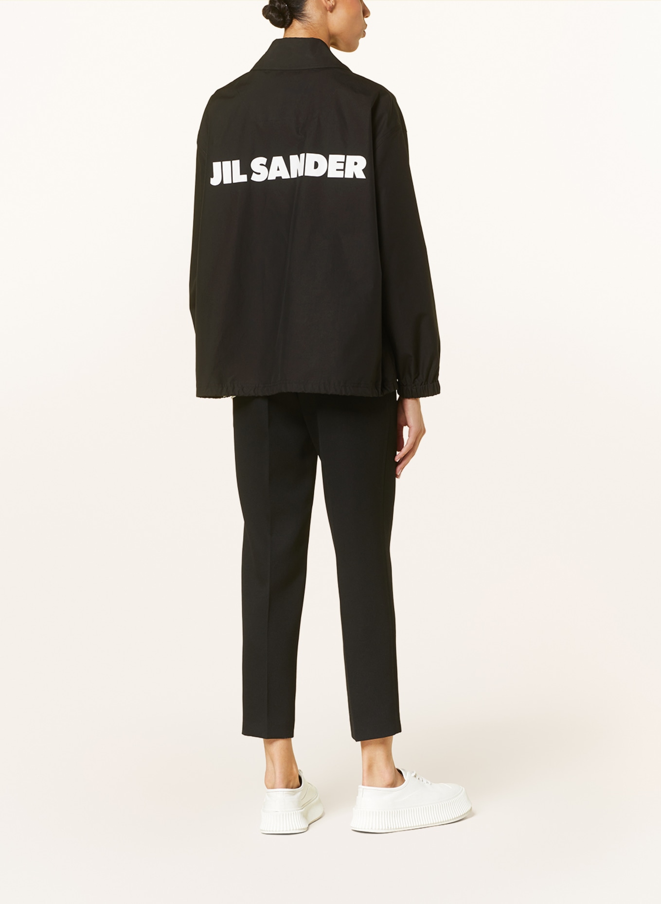JIL SANDER Overshirt, Color: BLACK (Image 3)
