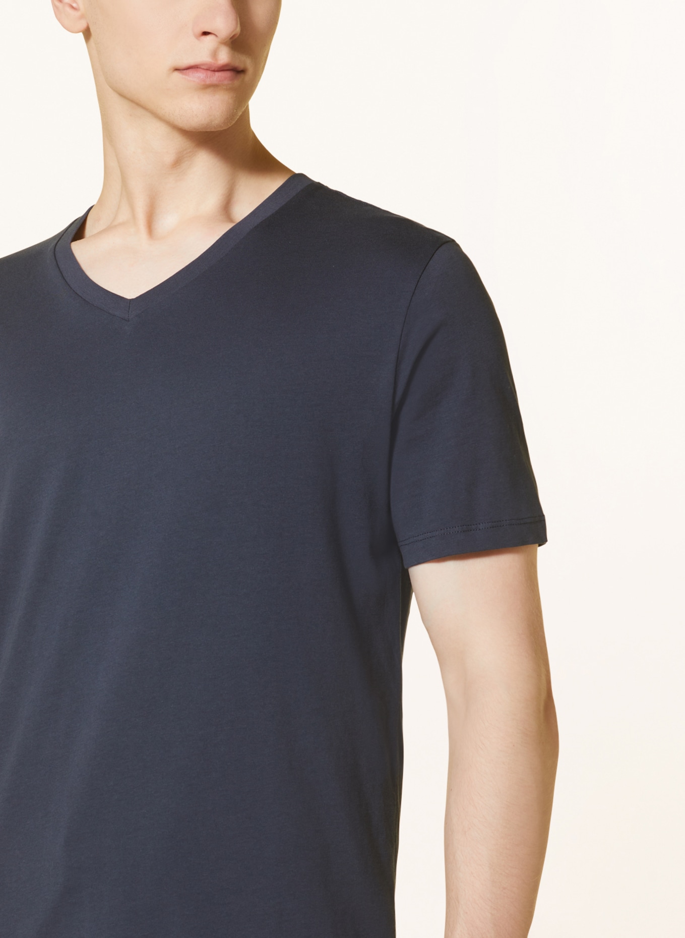 REISS T-shirt DAYTON, Color: DARK BLUE (Image 4)