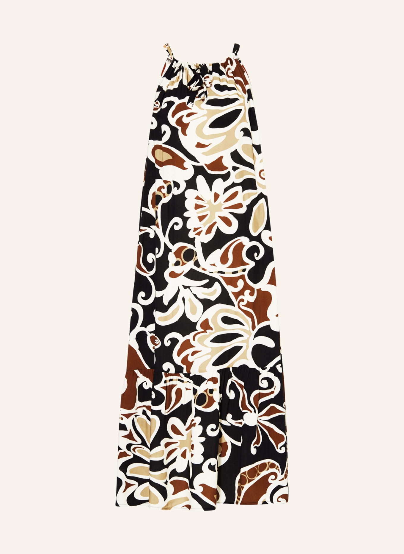 CARTOON Dress, Color: BLACK/ WHITE/ BROWN (Image 1)
