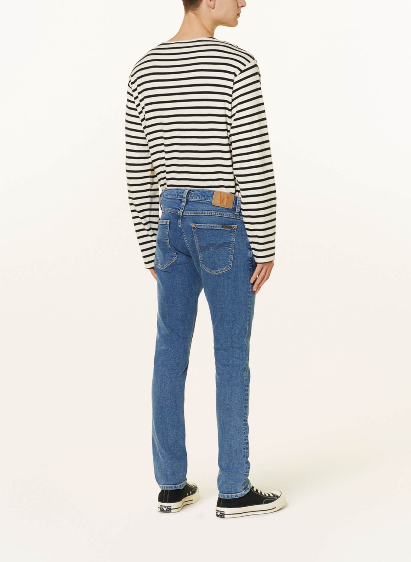 Nudie Jeans Jeansy TIGHT TERRY extra slim fit, Kolor: Everyday Blue (Obrazek 3)