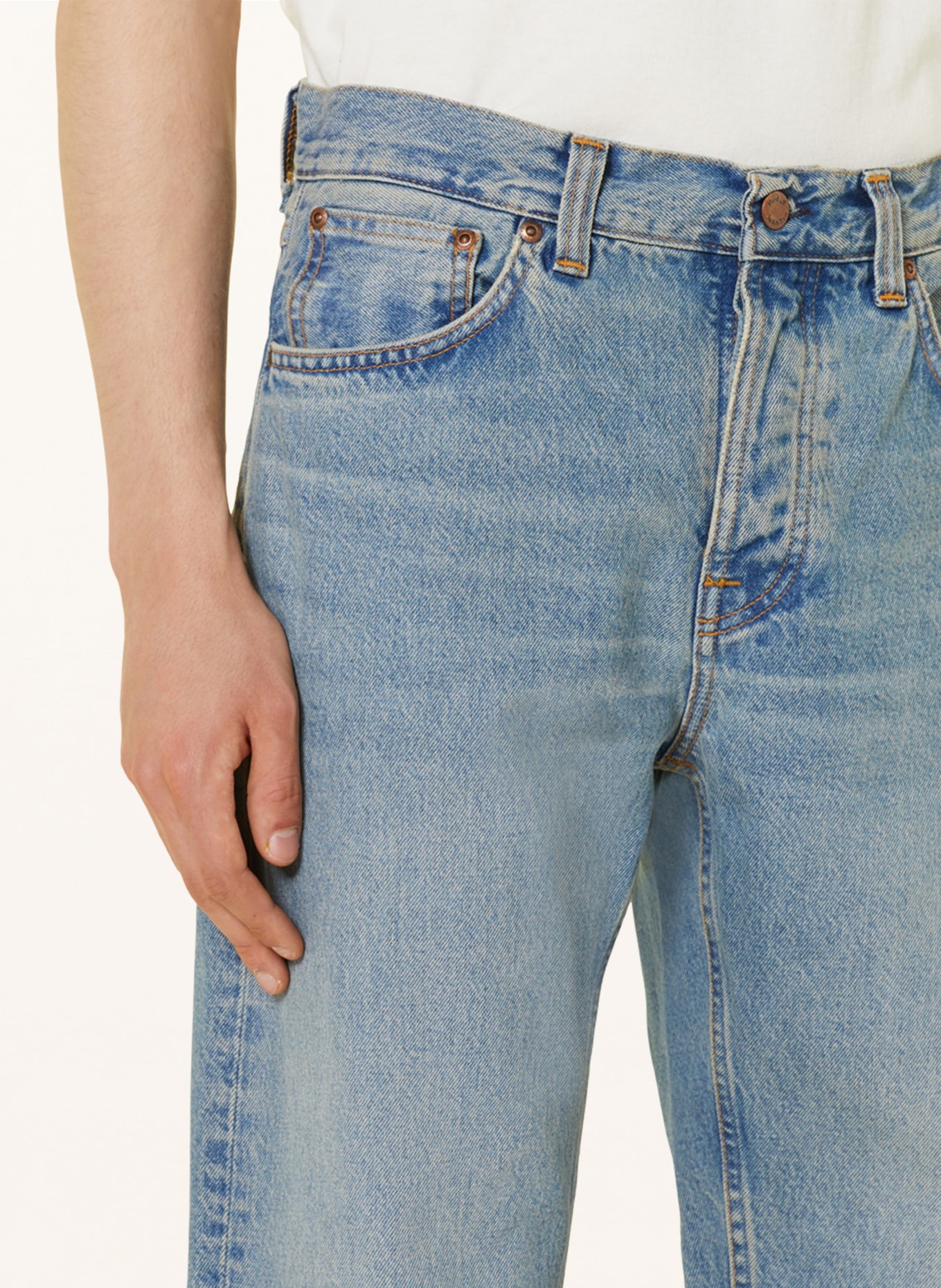 Nudie Jeans Jeans RAD RUFUS Regular Fit, Farbe: Thrifted Gen (Bild 5)