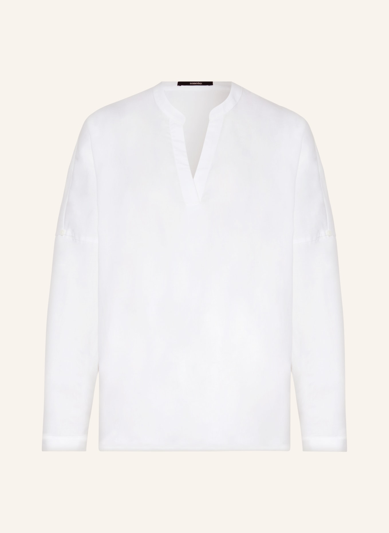 someday Oversized blouse ZOMI, Color: WHITE (Image 1)