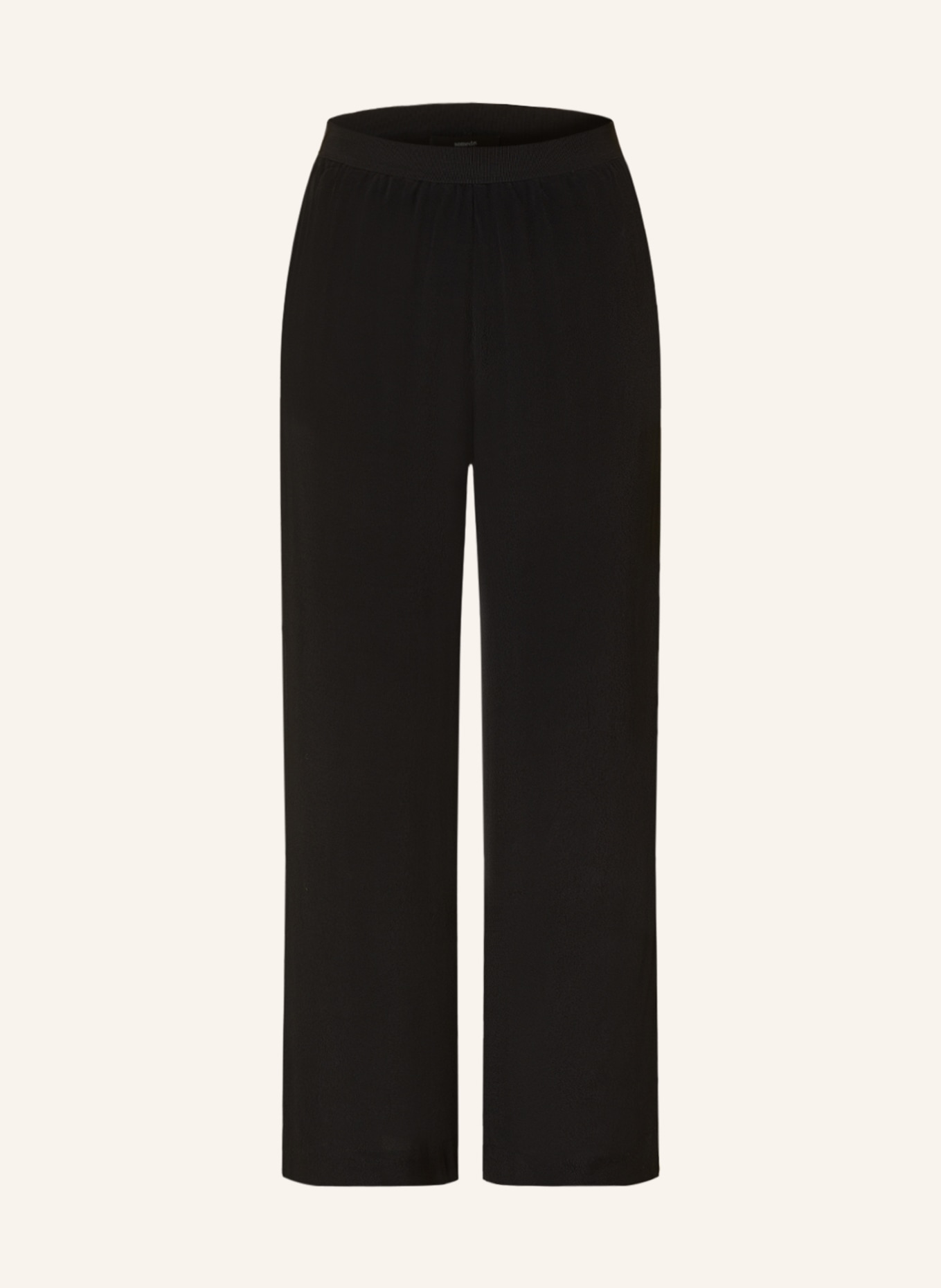someday Wide leg trousers CEVIL, Color: BLACK (Image 1)