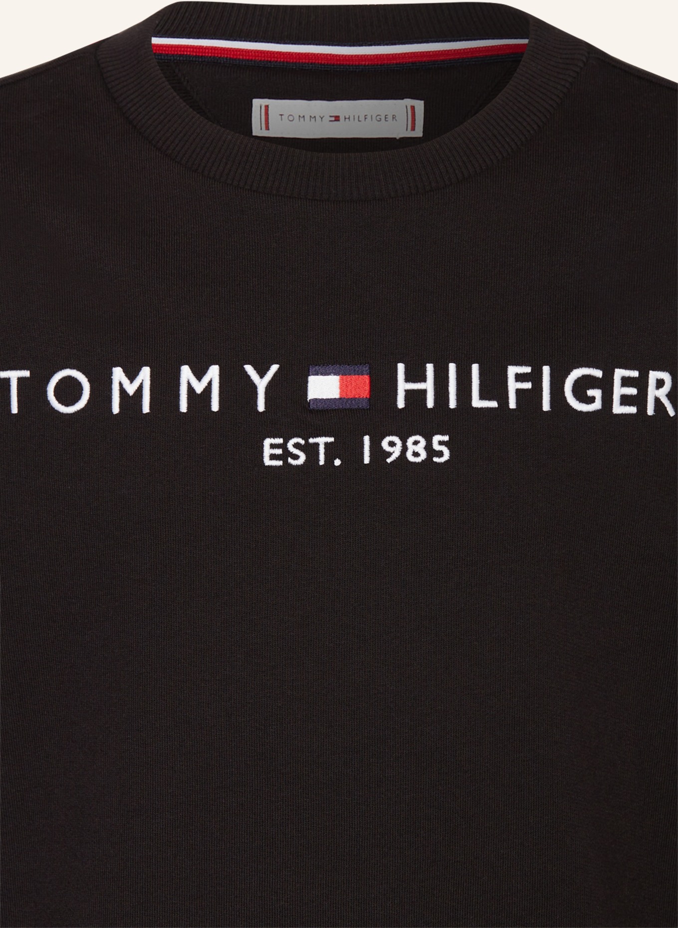 TOMMY HILFIGER Sweatshirt, Farbe: SCHWARZ/ WEISS (Bild 3)