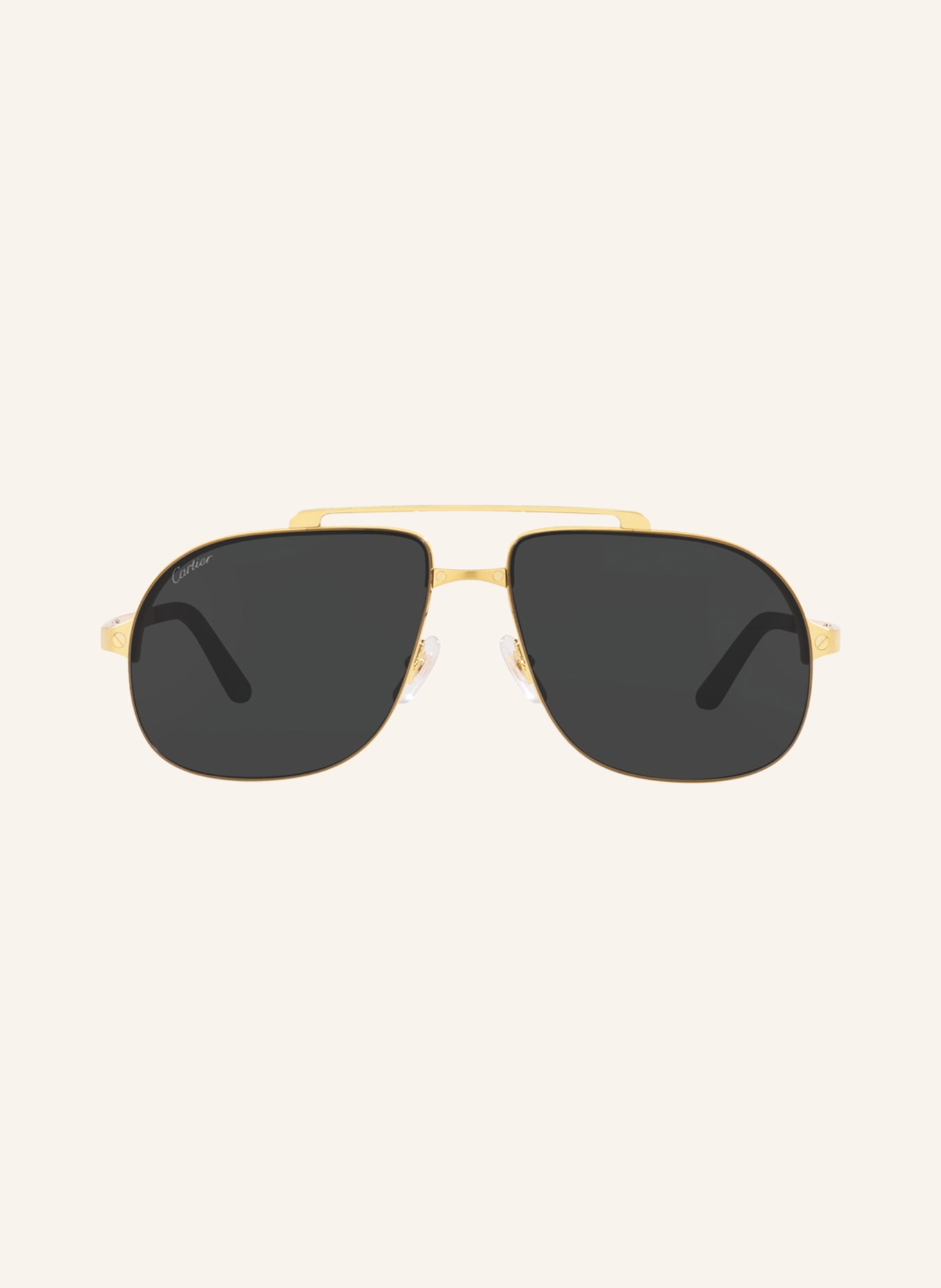 Cartier Sonnenbrille CT0353S: 2390L1 - GOLD/ DUNKELGRAU