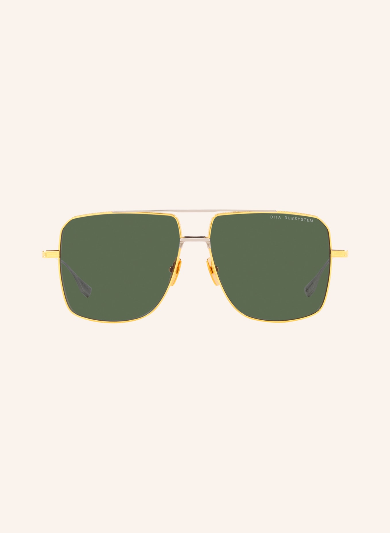 DITA Sunglasses DTS157, Color: 2370R1 - GOLD/ GREEN (Image 2)