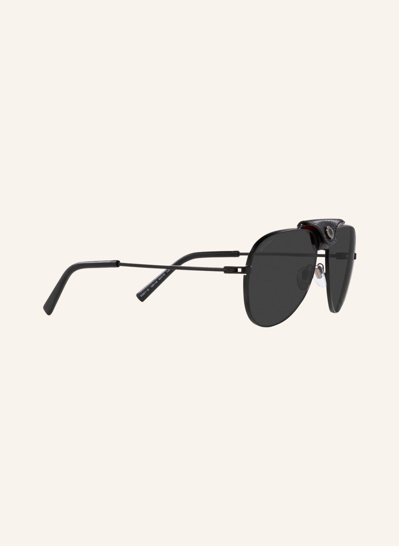 BVLGARI Sunglasses BV5061, Color: 128/48 - BLACK/DARK GRAY (Image 3)