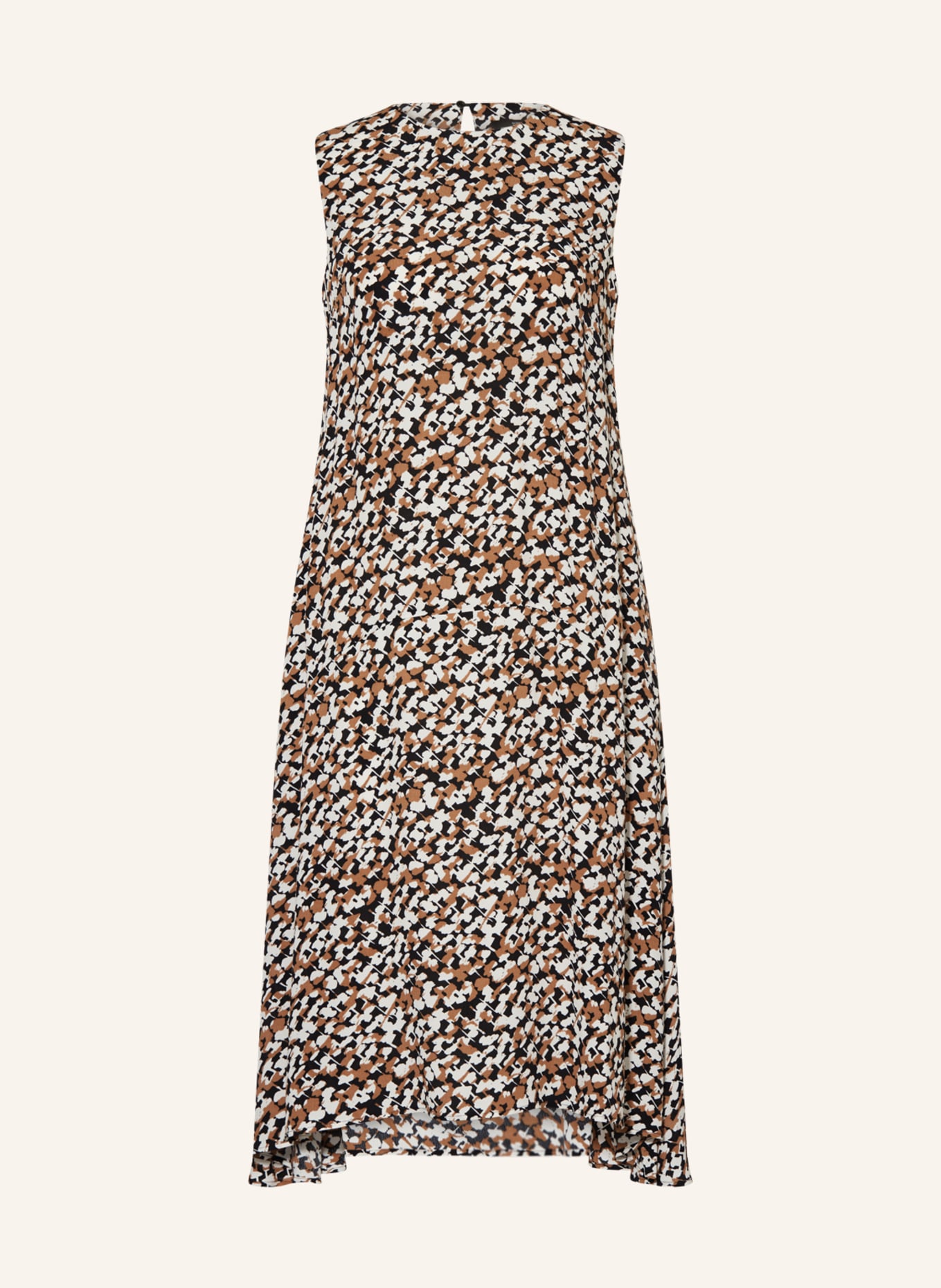 someday Kleid QUEILO, Farbe: BRAUN/ DUNKELBRAUN/ WEISS (Bild 1)