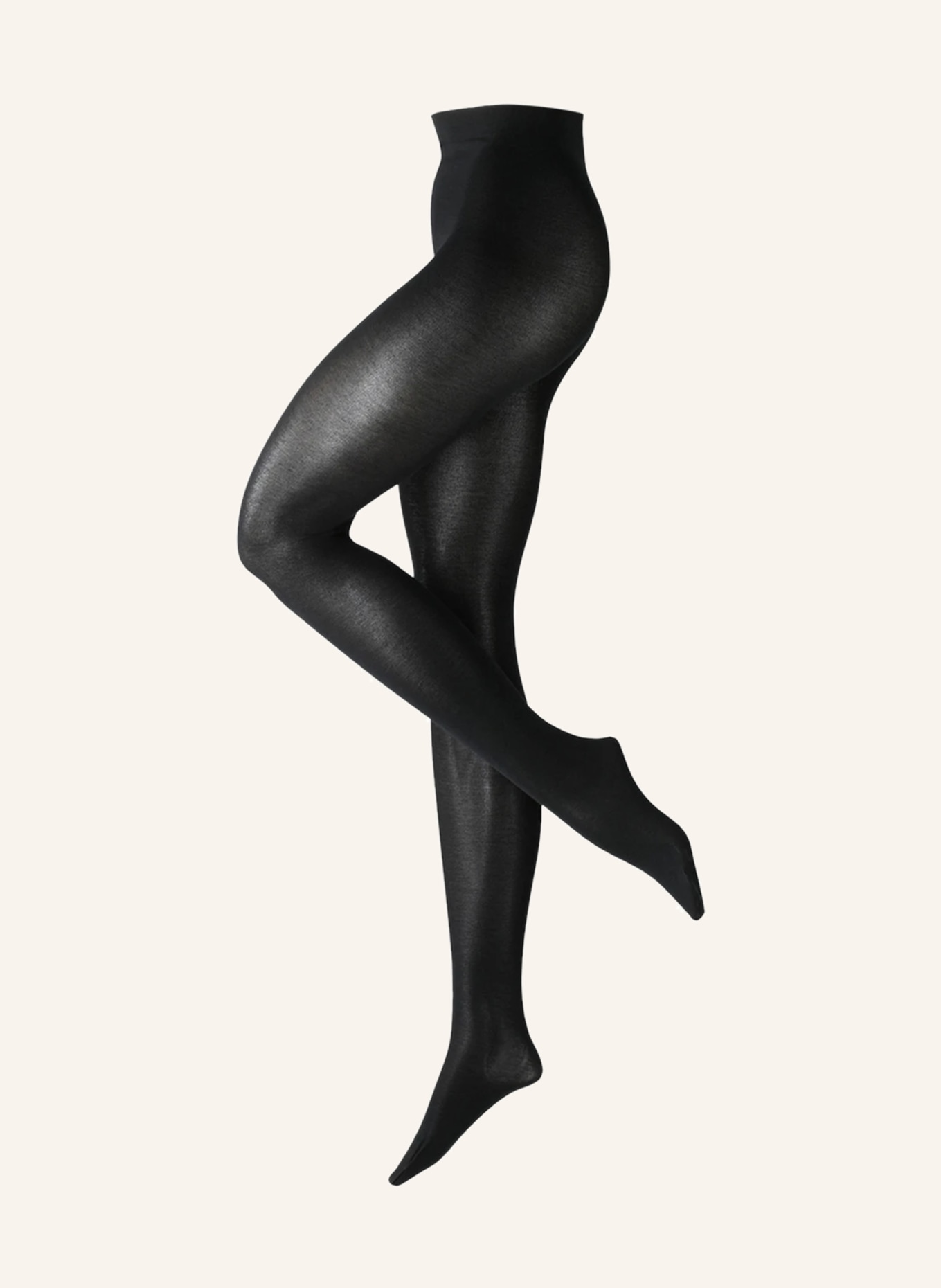 FALKE Pantyhose COTTON TOUCH, Color: 3009 BLACK (Image 1)