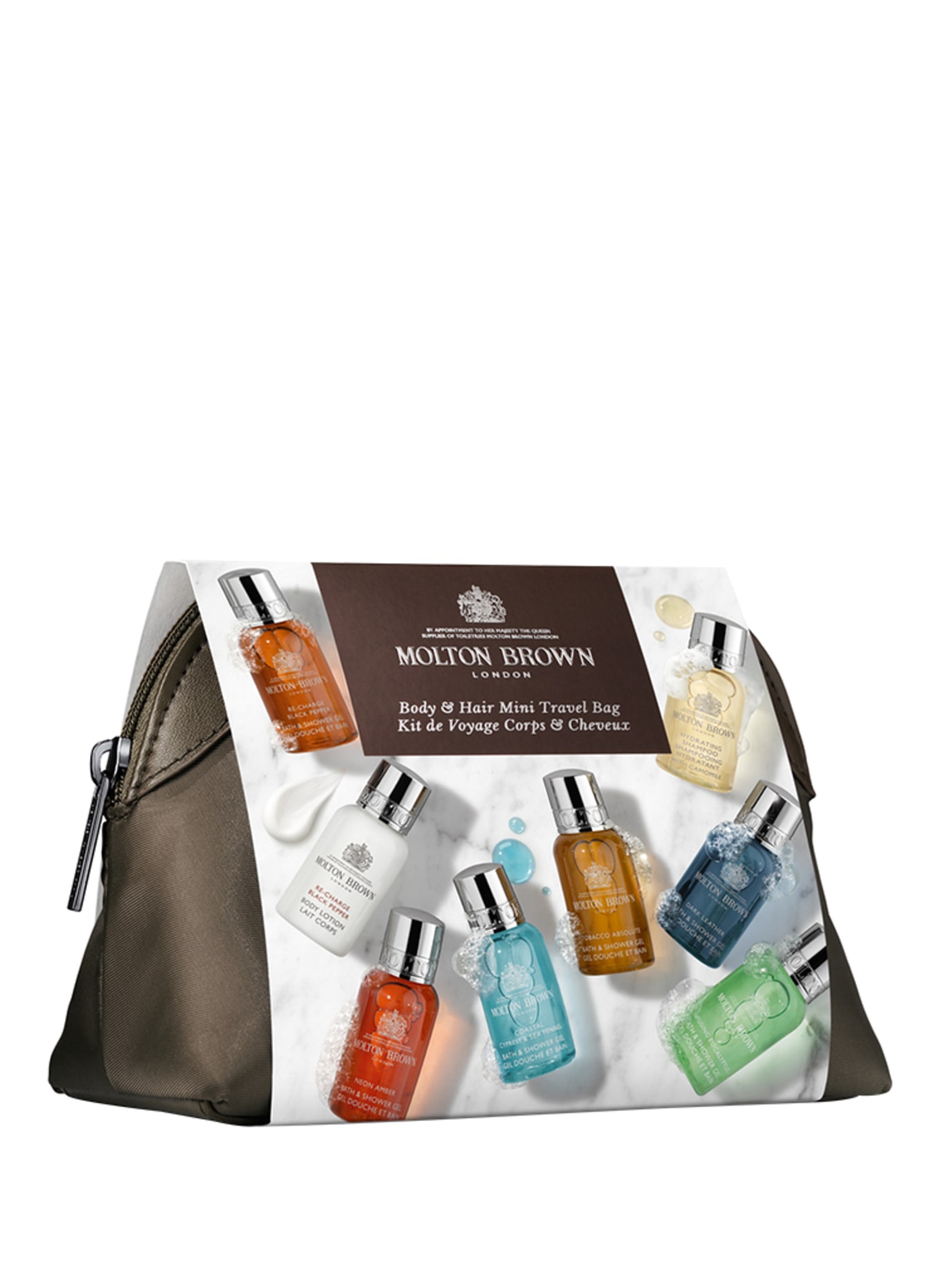 MOLTON BROWN THE CLASSIC EXPLORER BODY & HAIR MINI TRAVEL BAG (Obrazek 2)