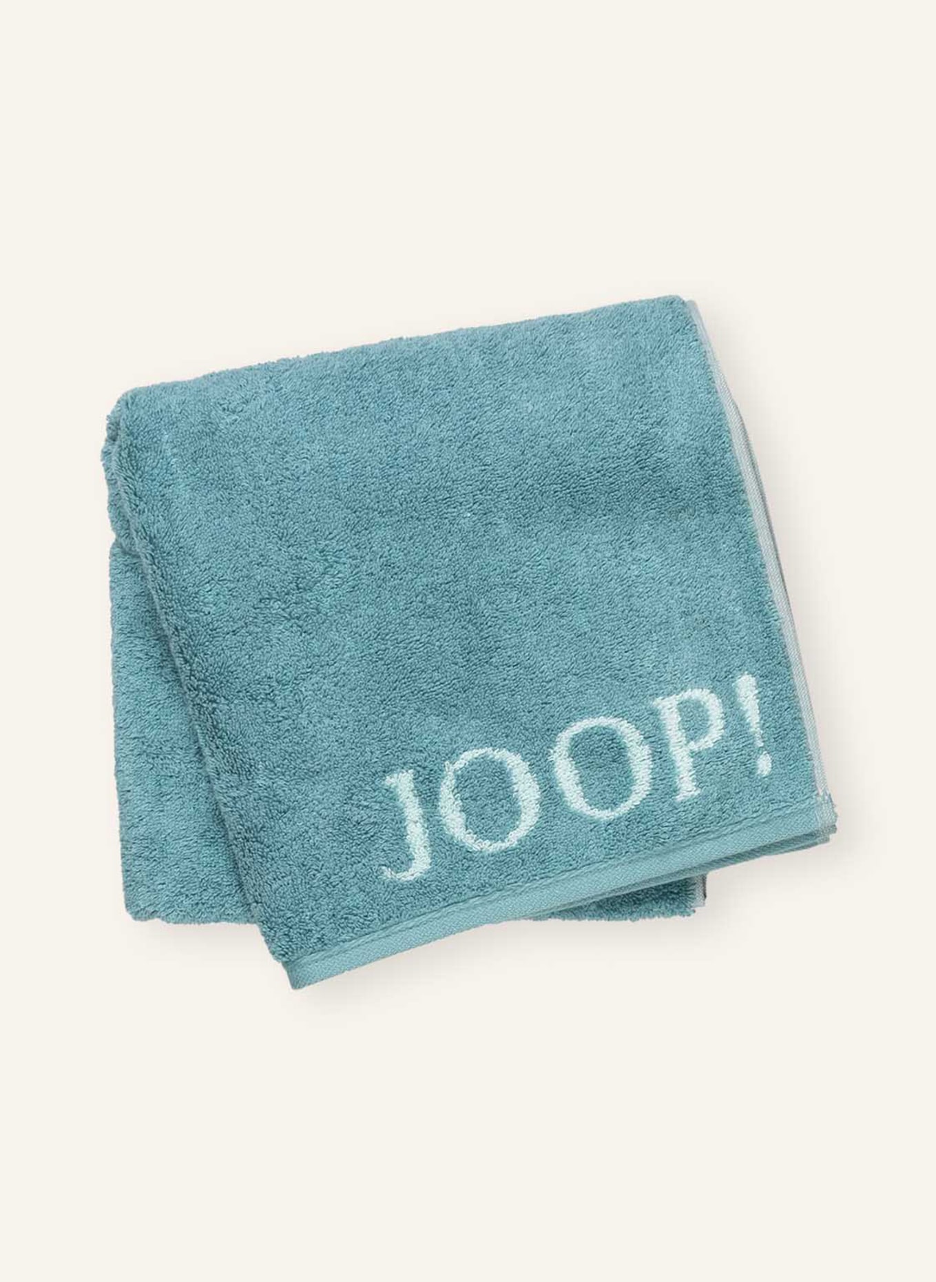 JOOP! Handtuch CLASSIC DOUBLEFACE in türkis/ petrol