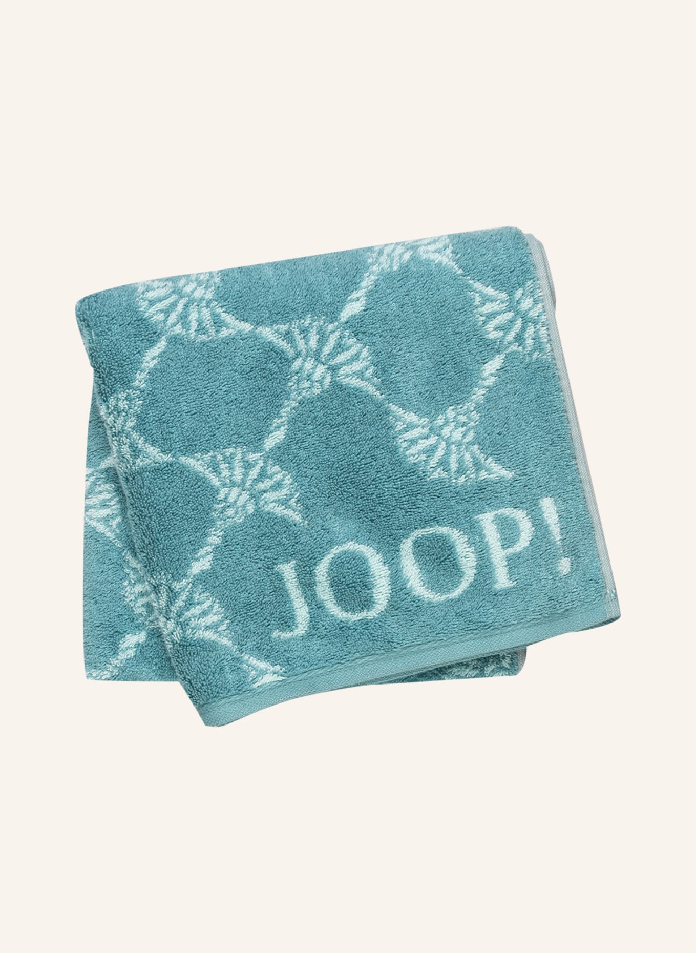 JOOP! Handtuch CORNFLOWER, Farbe: PETROL/ TÜRKIS (Bild 2)