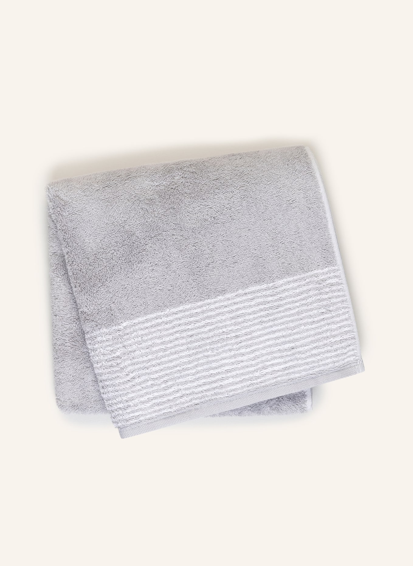 Cawö Towel, Color: LIGHT GRAY (Image 2)