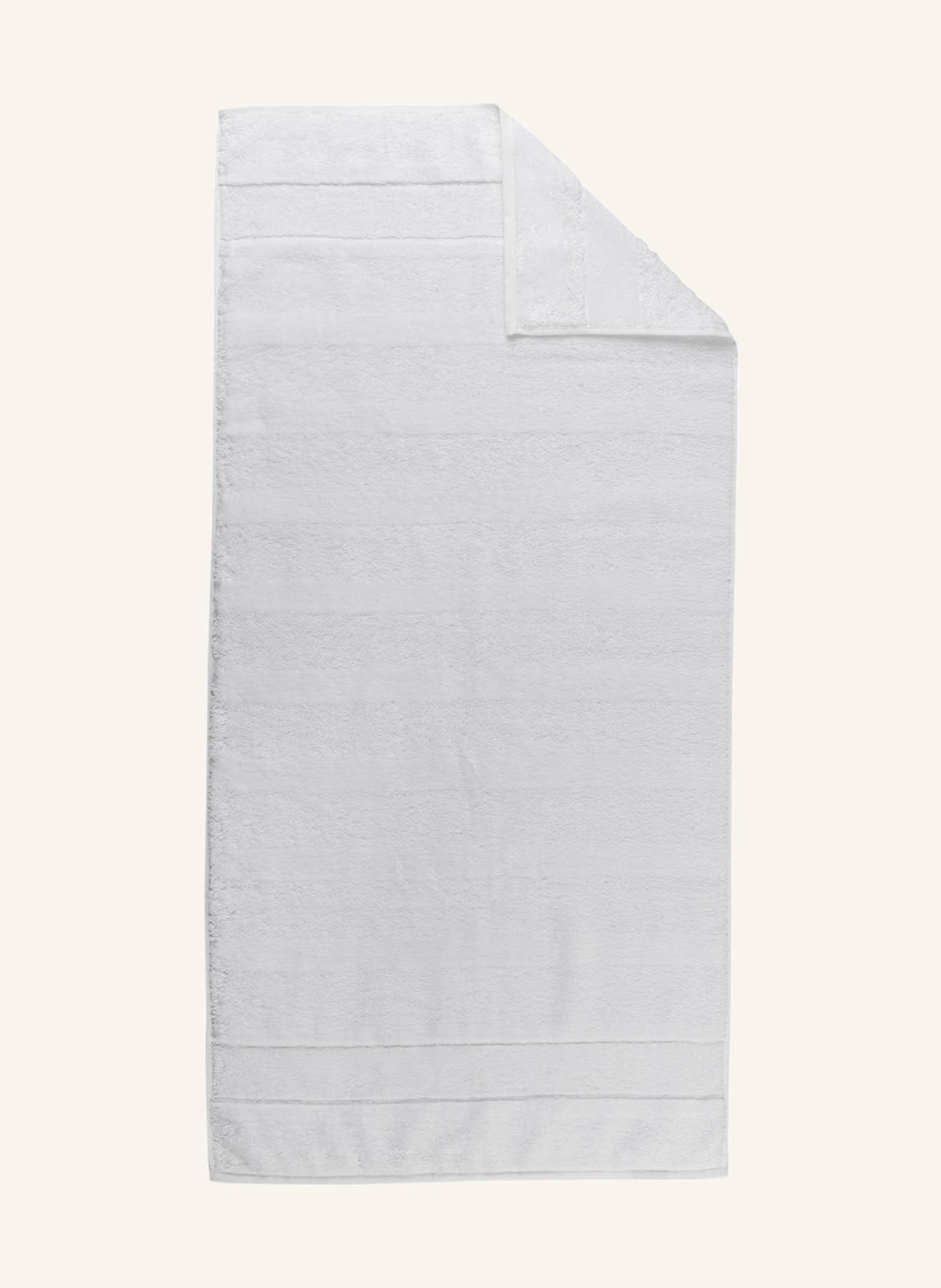 Cawö Towel NOBLESSE, Color: WHITE (Image 1)