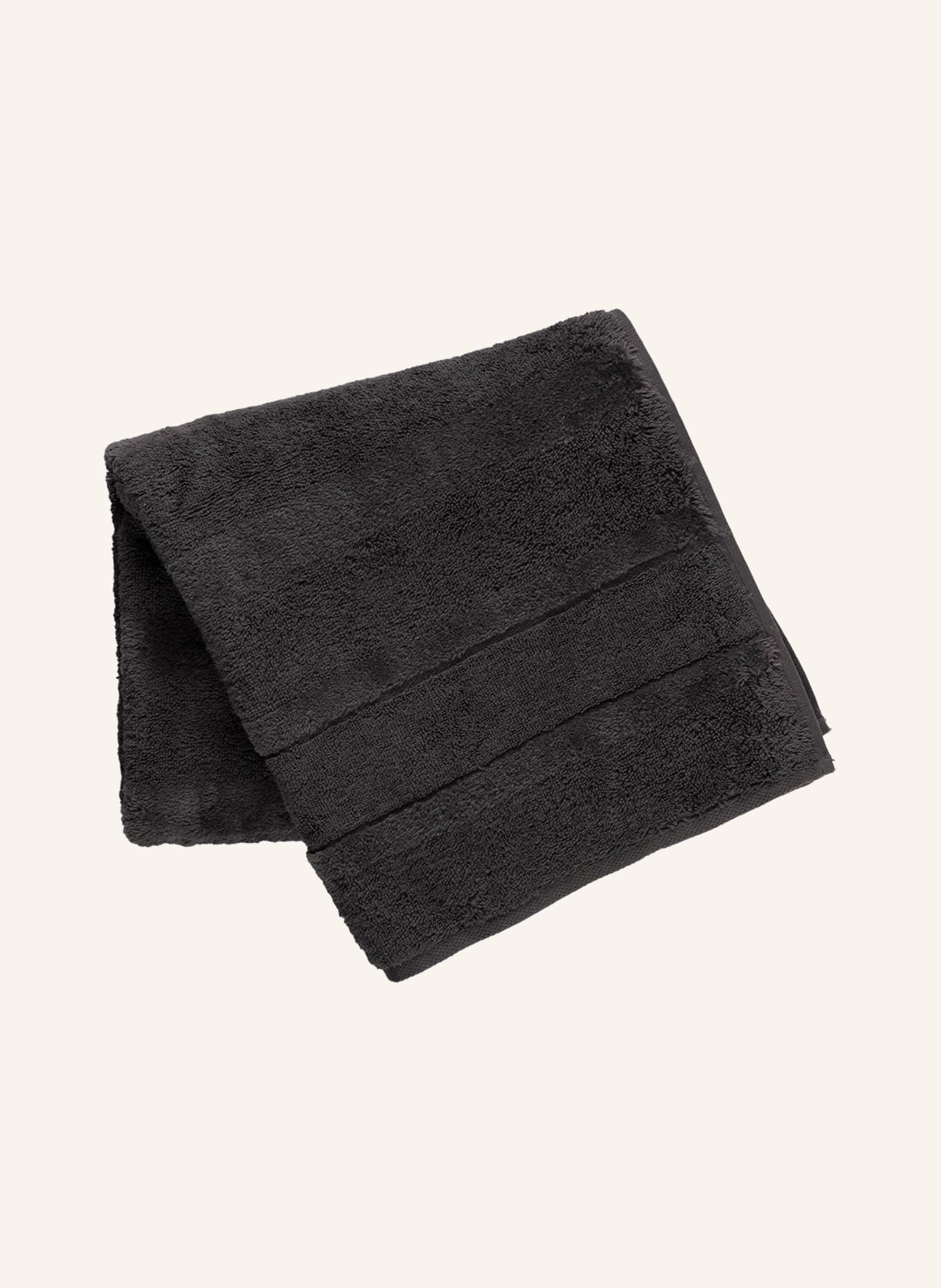 Cawö Handtuch NOBLESSE, Farbe: ANTHRAZIT  (Bild 2)