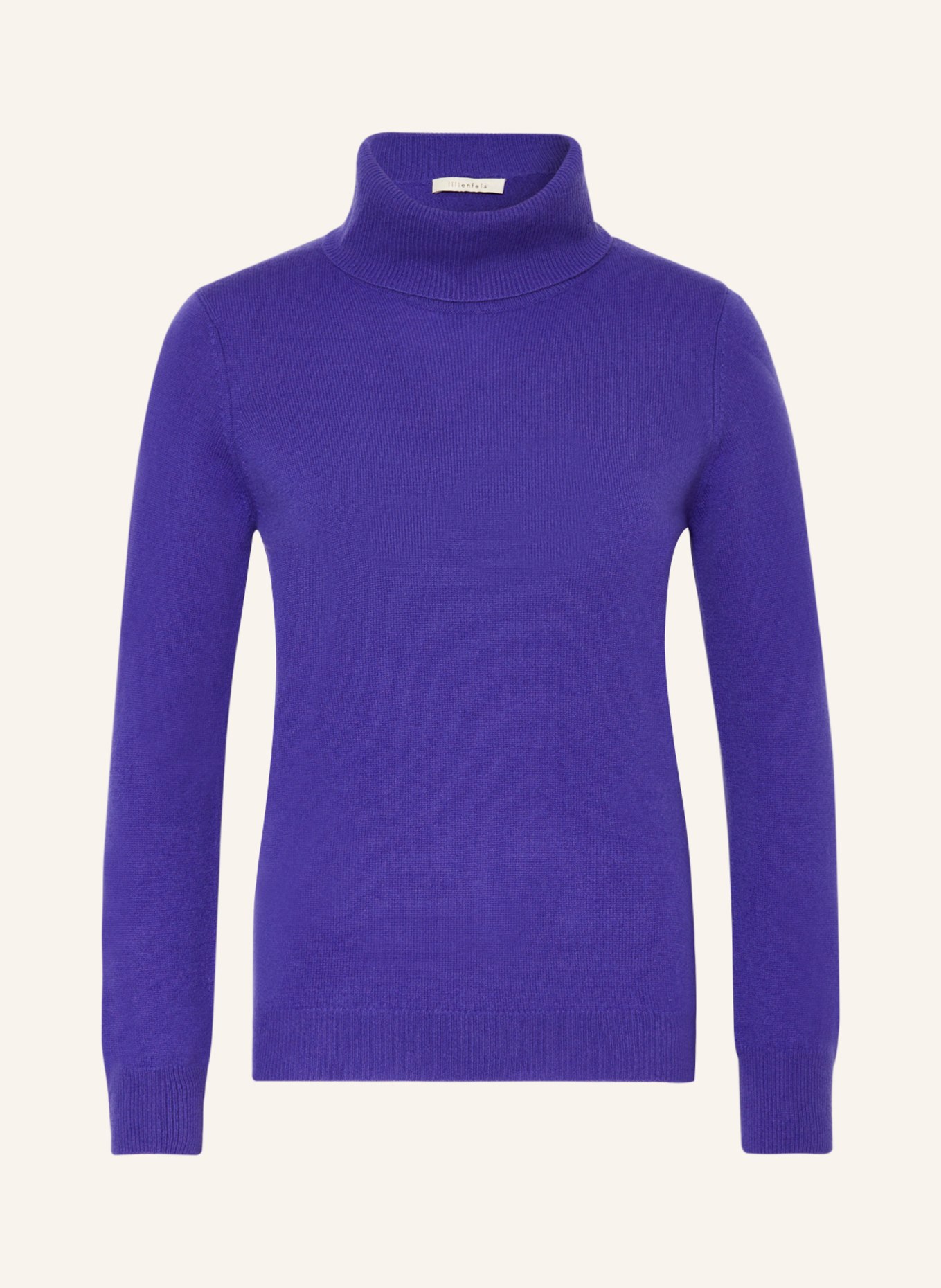lilienfels Turtleneck sweater in cashmere, Color: PURPLE (Image 1)