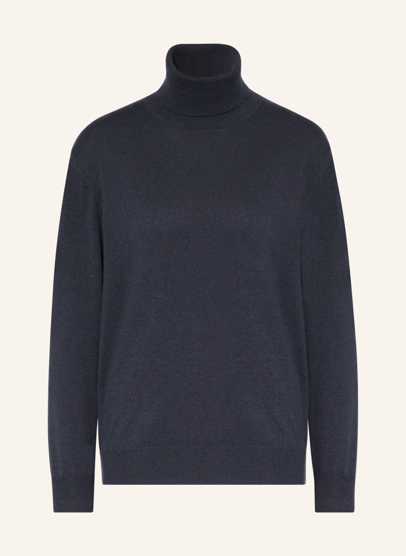 BRUNELLO CUCINELLI Turtleneck sweater in cashmere , Color: DARK BLUE (Image 1)