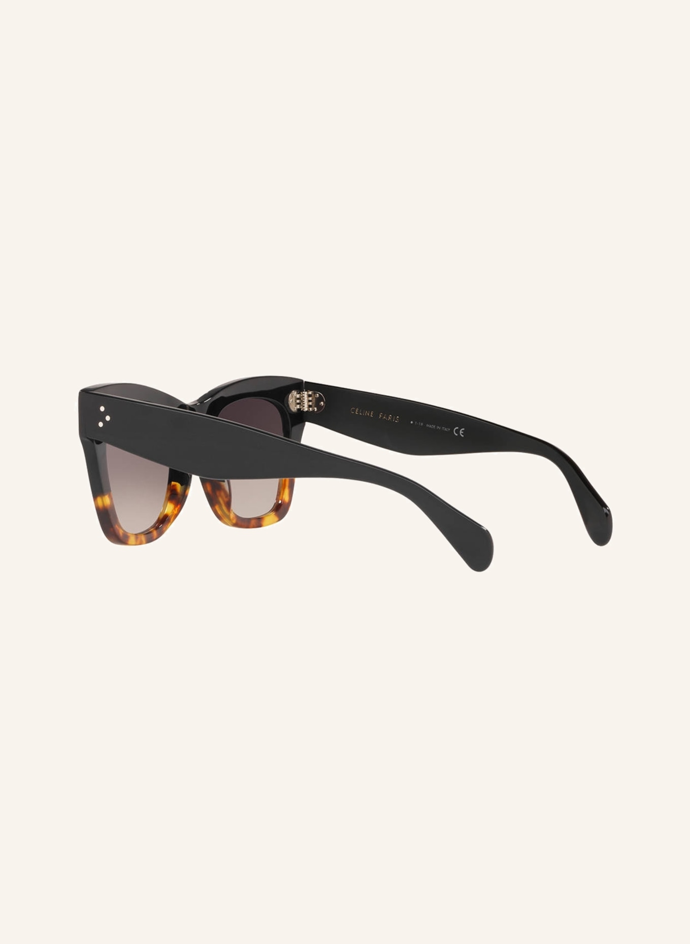 CELINE Sunglasses CL000194, Color: 1000935922 - BLACK/HAVANA/GRAY GRADIENT (Image 4)