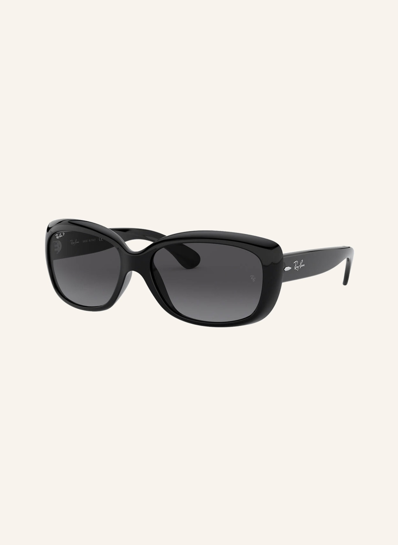 Ray-Ban Sunglasses RB4101 JACKIE OHH, Color: 601/T3 - BLACK/ GRAY GRADIENT (Image 1)