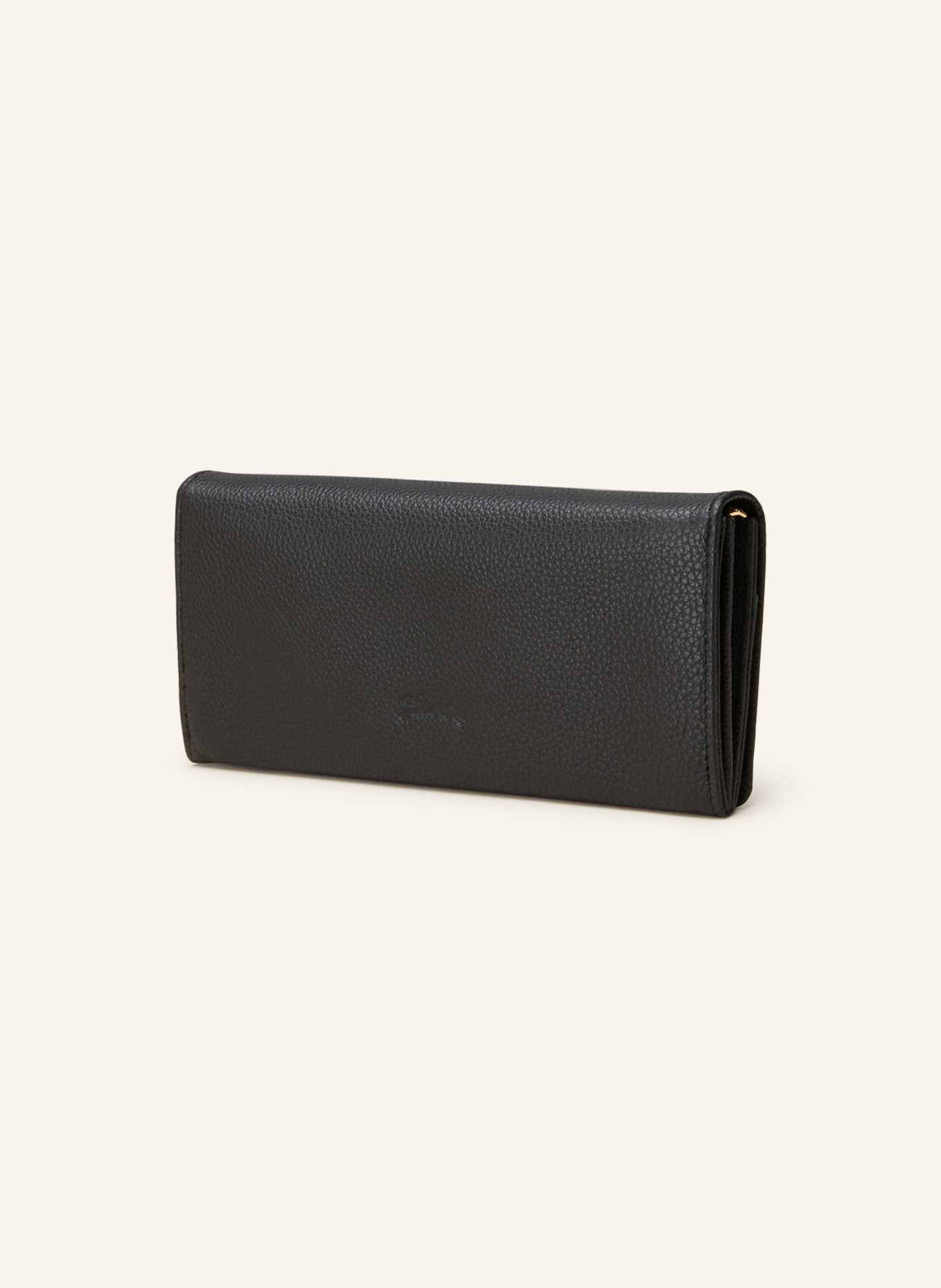 LONGCHAMP Geldbörse LE FOULONNÉ: SCHWARZ