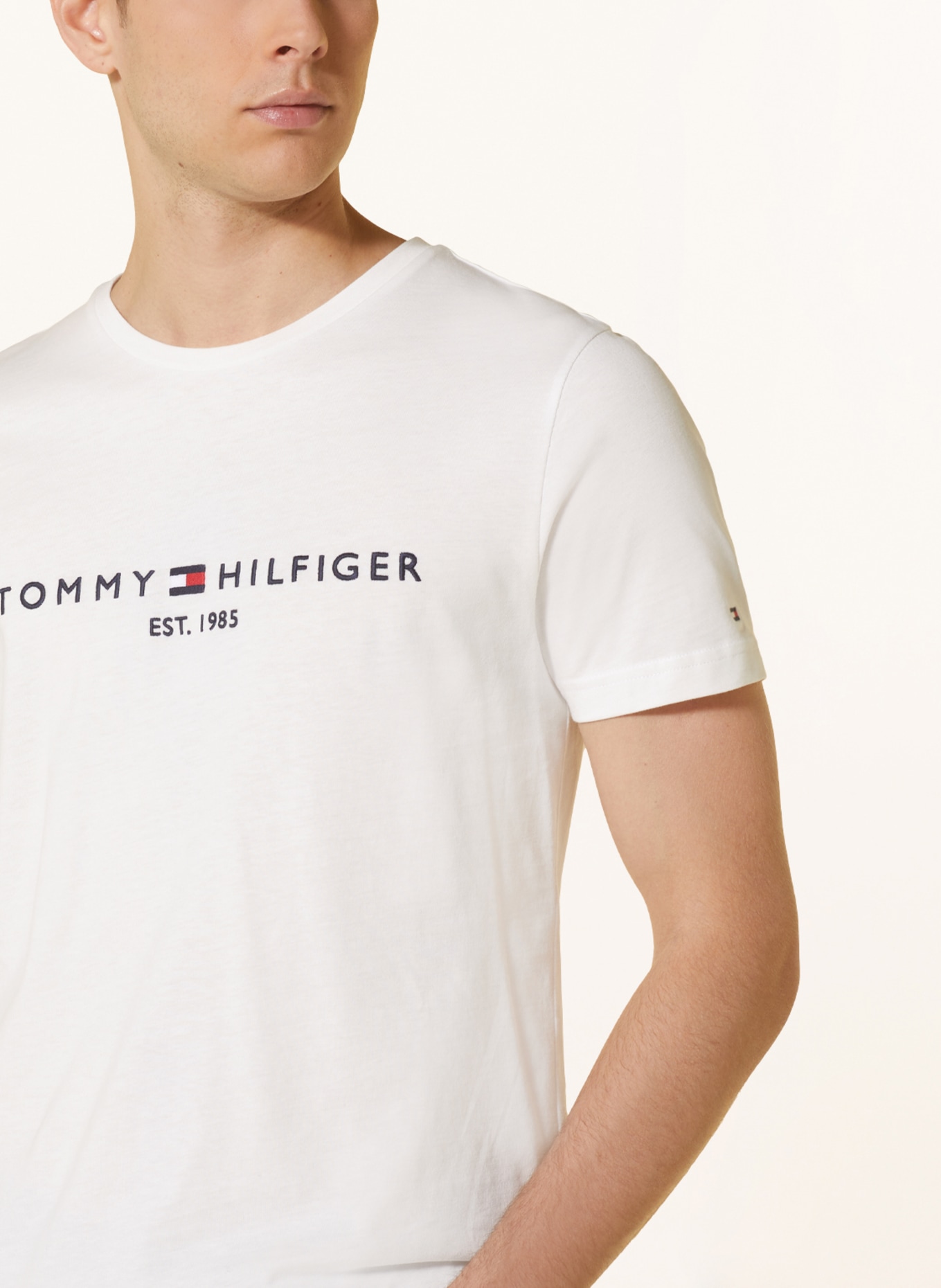 TOMMY HILFIGER T-shirt, Color: WHITE (Image 5)