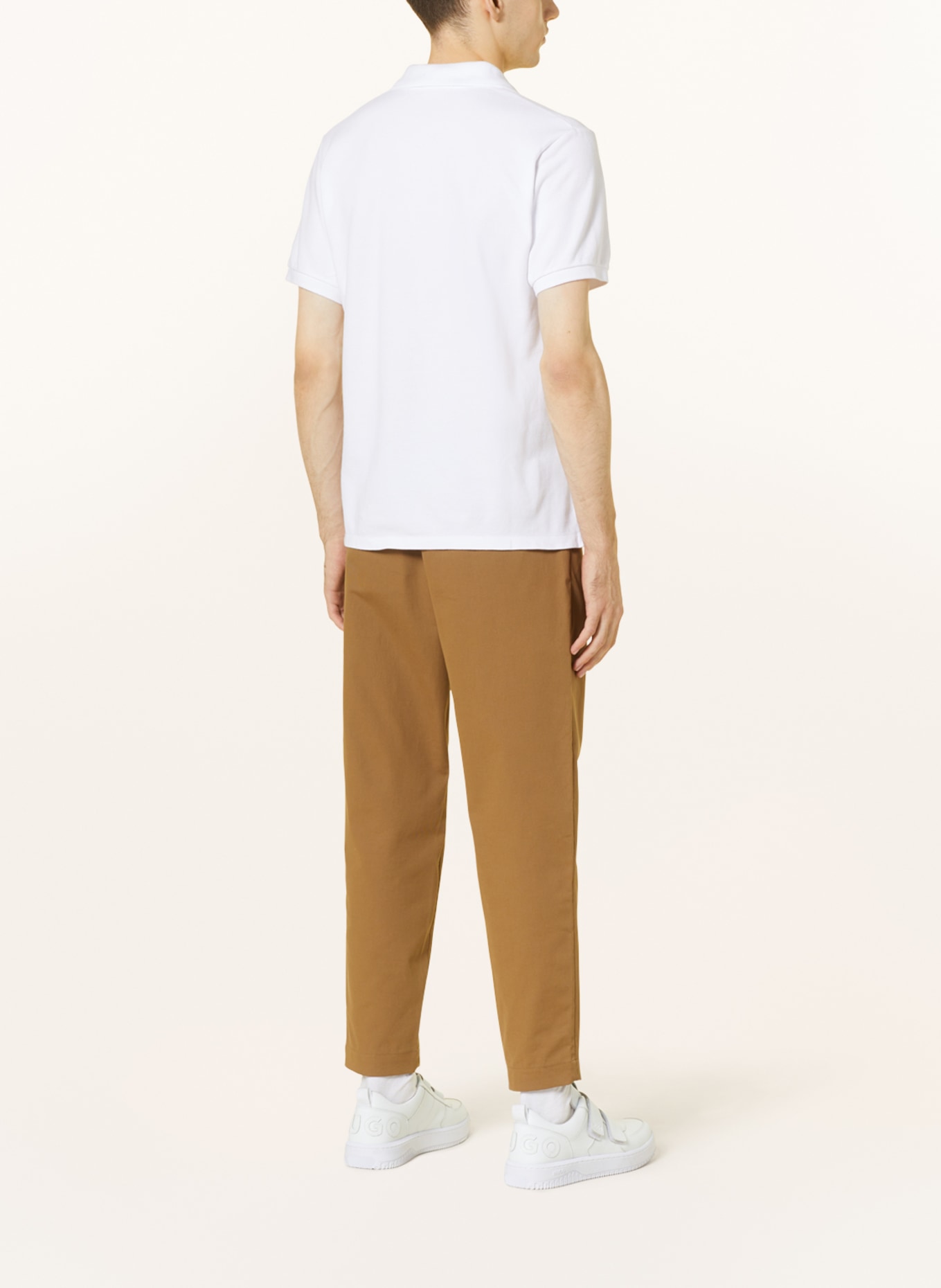 MAISON KITSUNÉ Piqué polo shirt , Color: WHITE (Image 3)