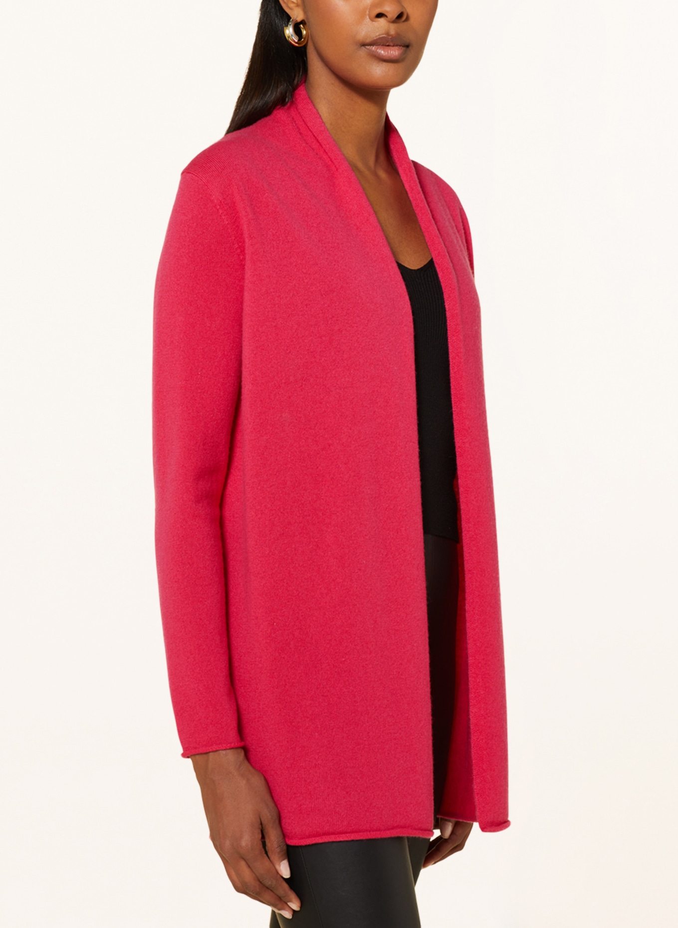 lilienfels Knit cardigan made of cashmere, Color: PINK (Image 4)