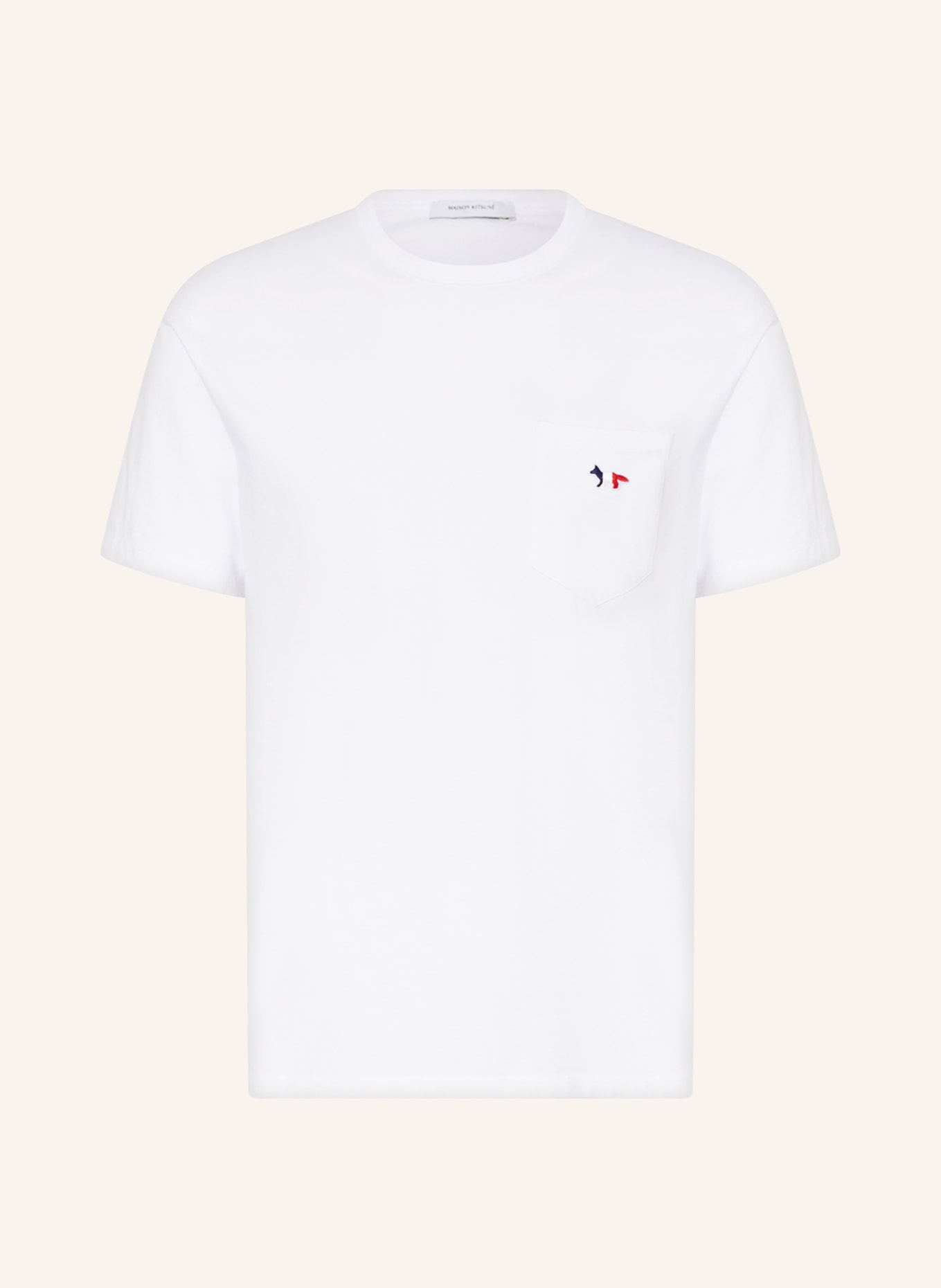 MAISON KITSUNÉ T-Shirt, Farbe: WEISS (Bild 1)