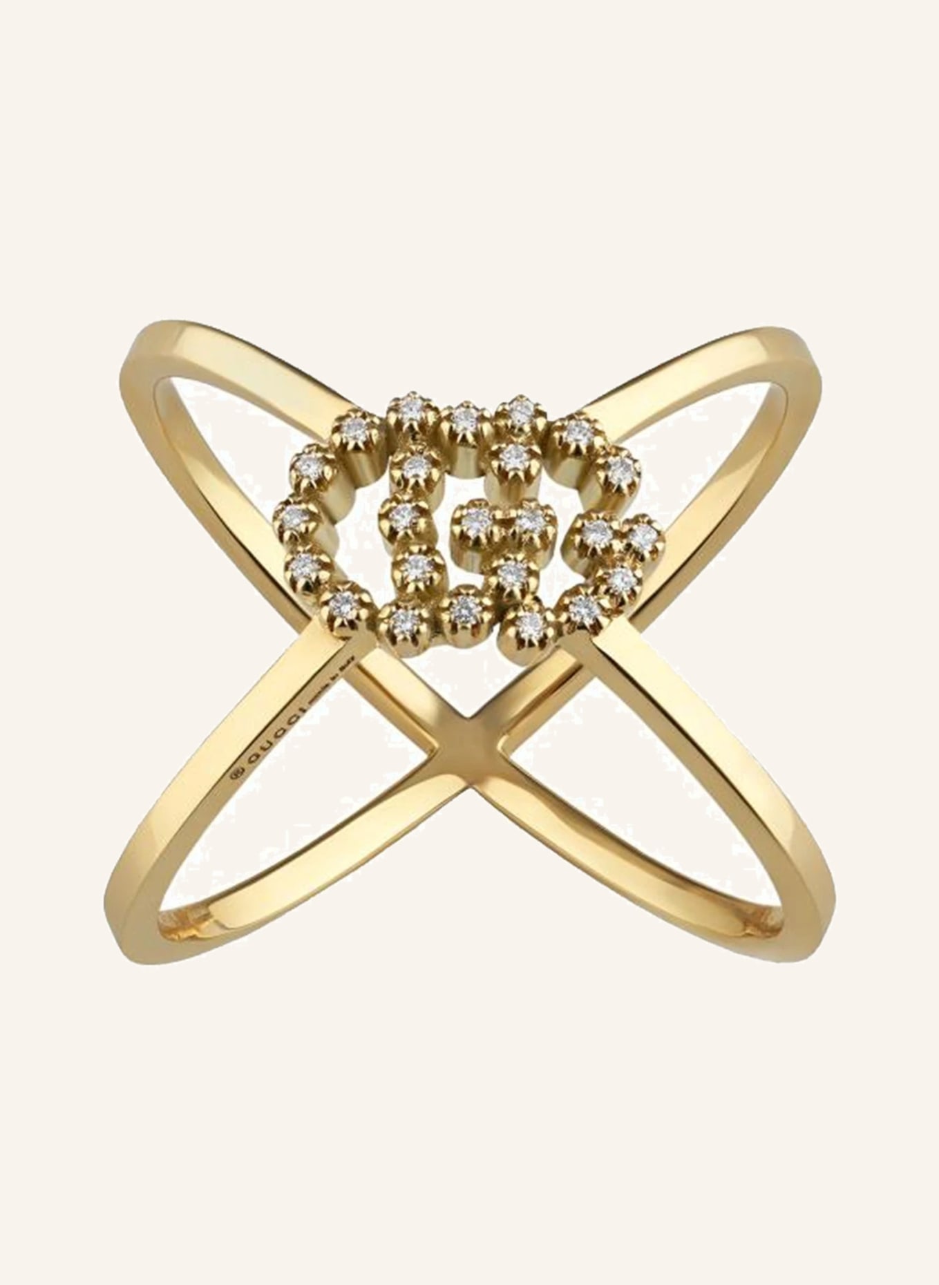 GUCCI Ring GG RUNNING, Color: GOLD (Image 1)