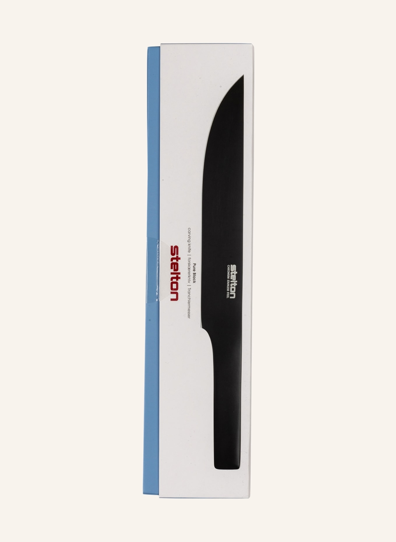 stelton Carving knife PURE BLACK, Color: BLACK (Image 3)
