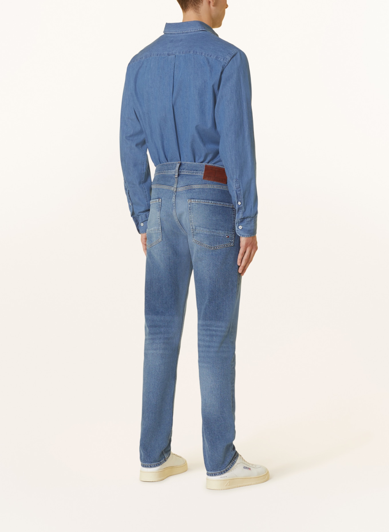 TOMMY HILFIGER Jeans CORE DENTON Straight Fit, Farbe: 1BB Boston Indigo (Bild 3)