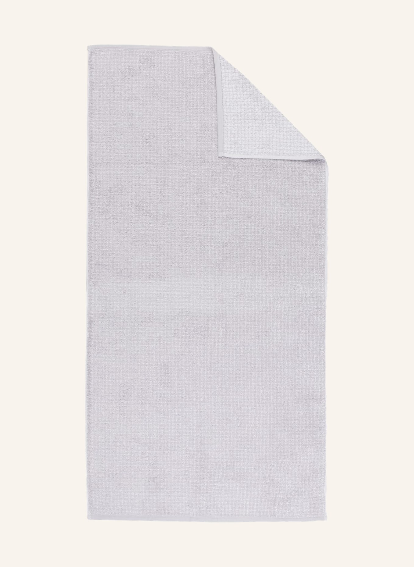 Cawö Handtuch ZOOM , Farbe: HELLGRAU/ WEISS (Bild 1)