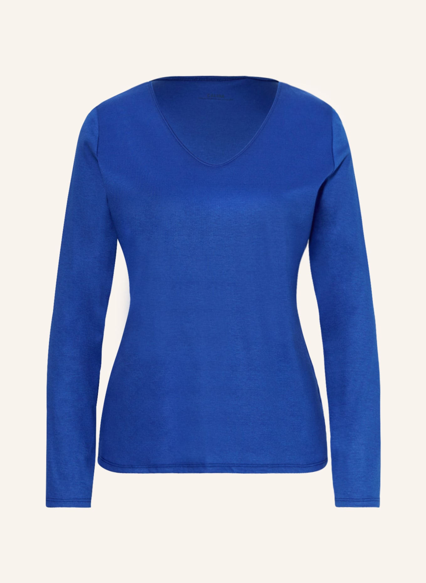 CALIDA Pajama shirt FAVOURITES SUNKISS, Color: BLUE (Image 1)