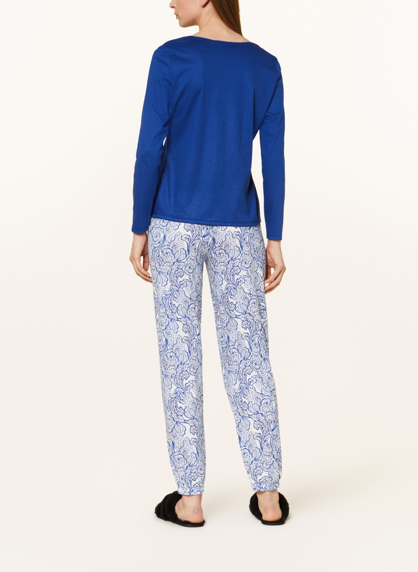 CALIDA Pajama shirt FAVOURITES SUNKISS, Color: BLUE (Image 3)