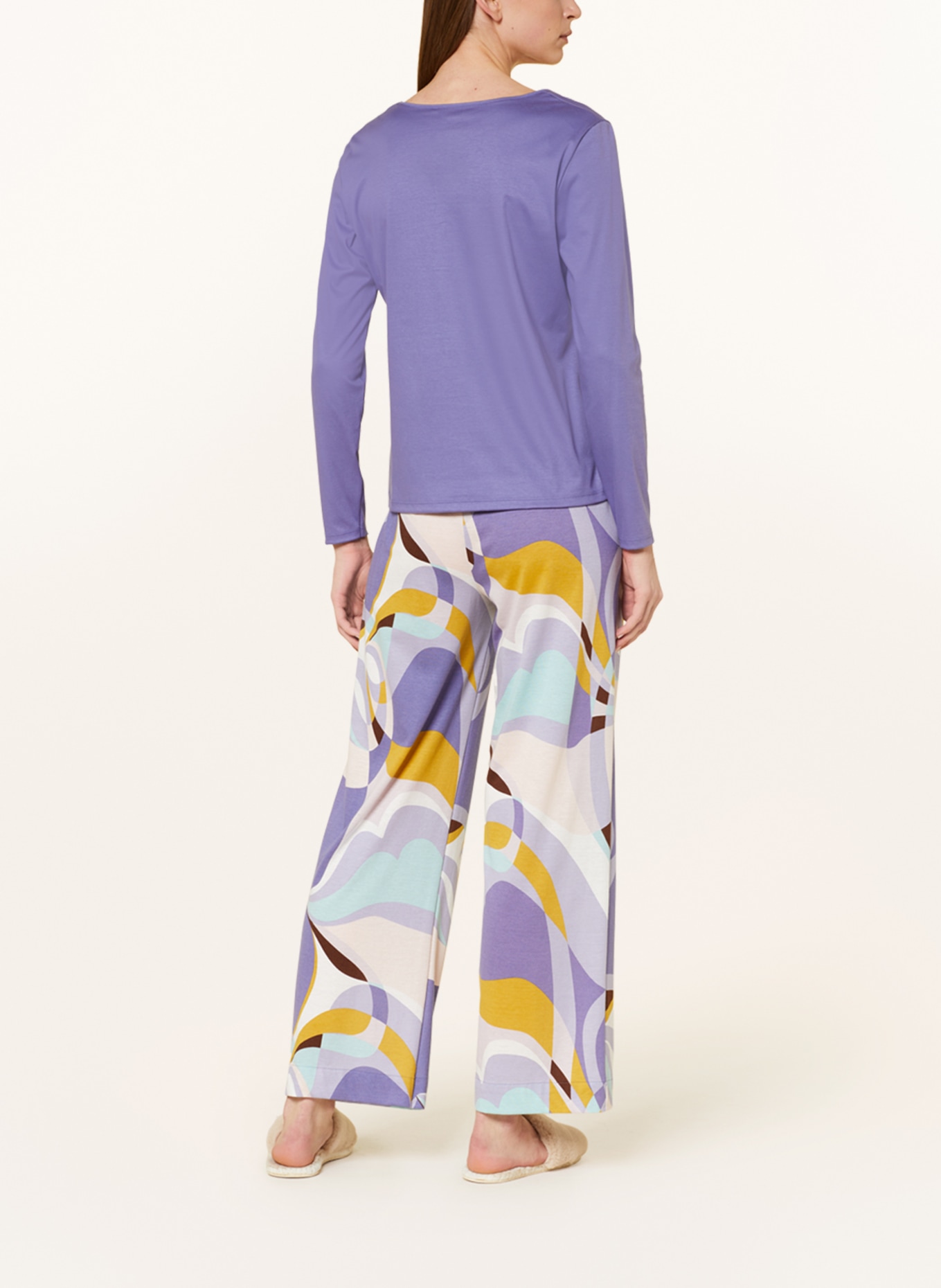 CALIDA Pajama shirt FAVOURITES SUNKISS, Color: PURPLE (Image 3)