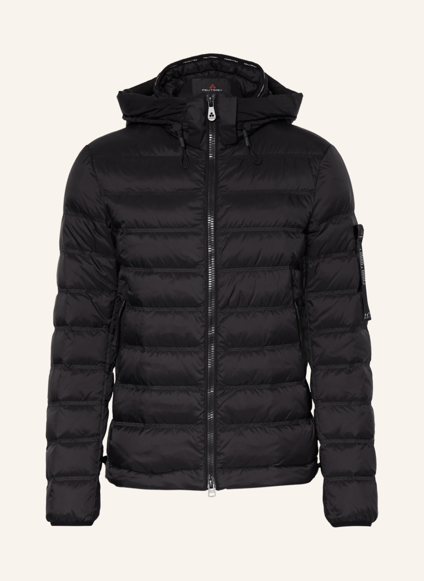 PEUTEREY Lightweight down jacket BOGGS, Color: BLACK (Image 1)