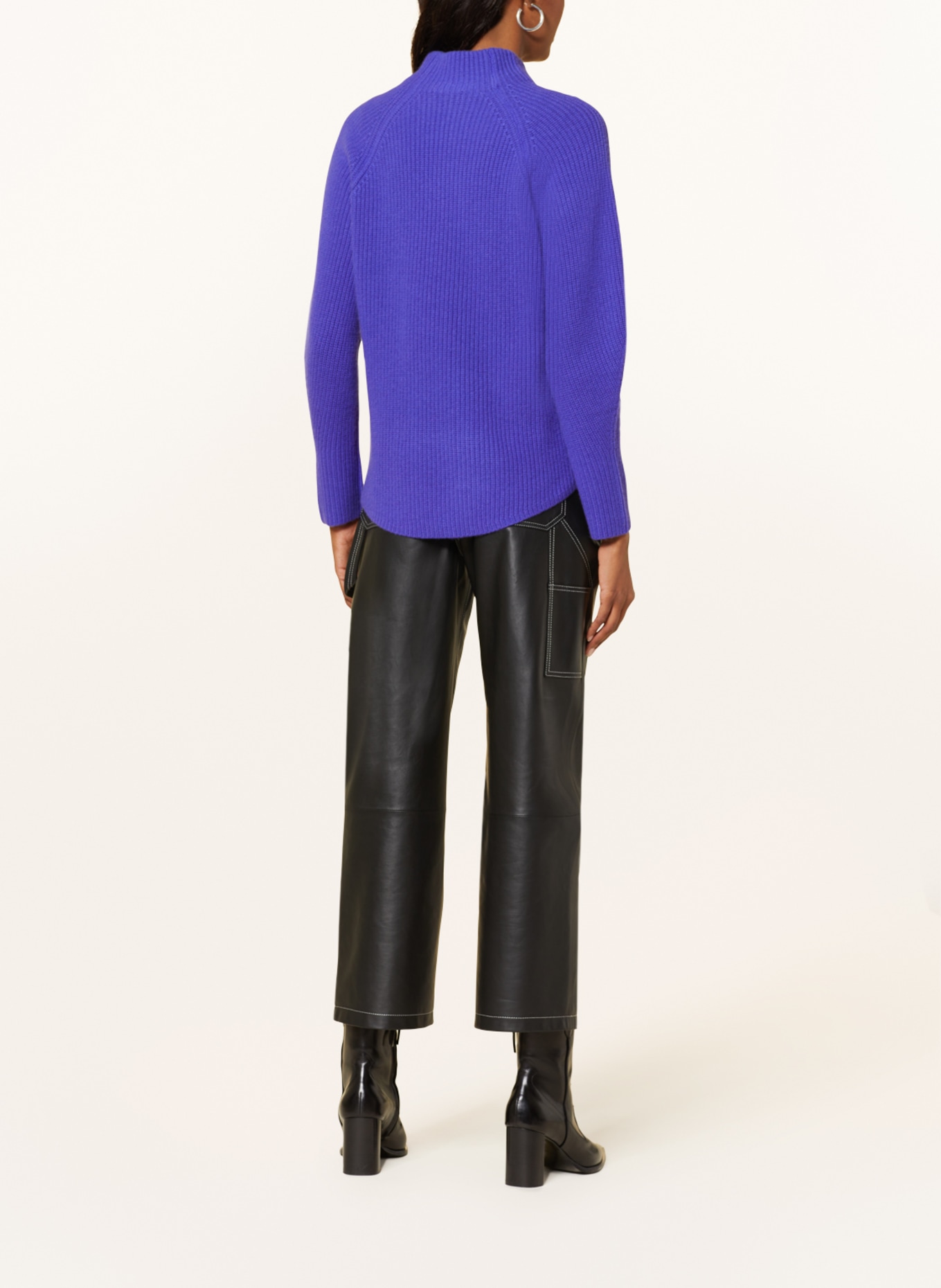 lilienfels Sweater with cashmere, Color: PURPLE (Image 3)
