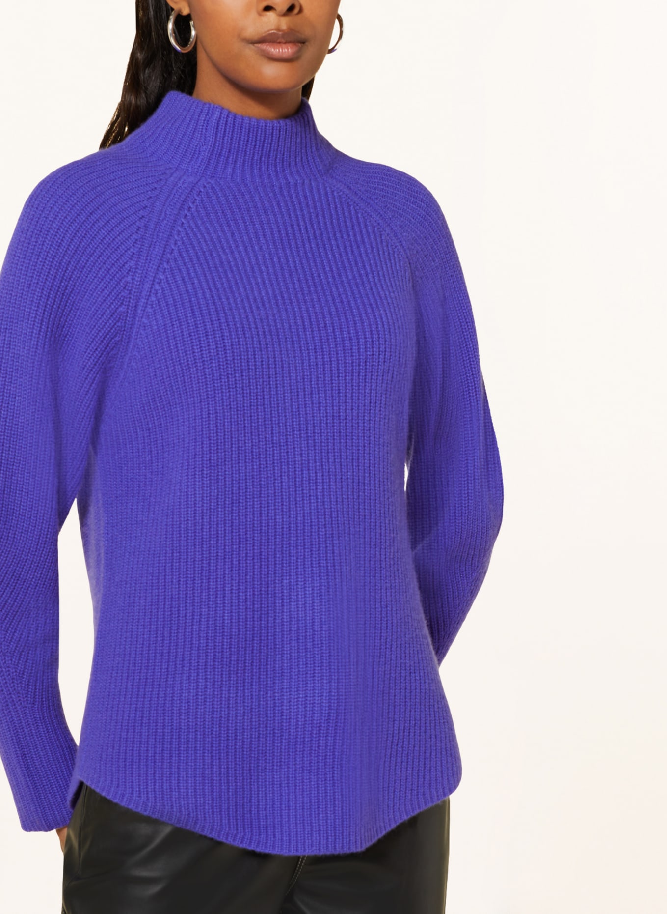 lilienfels Sweater with cashmere, Color: PURPLE (Image 4)