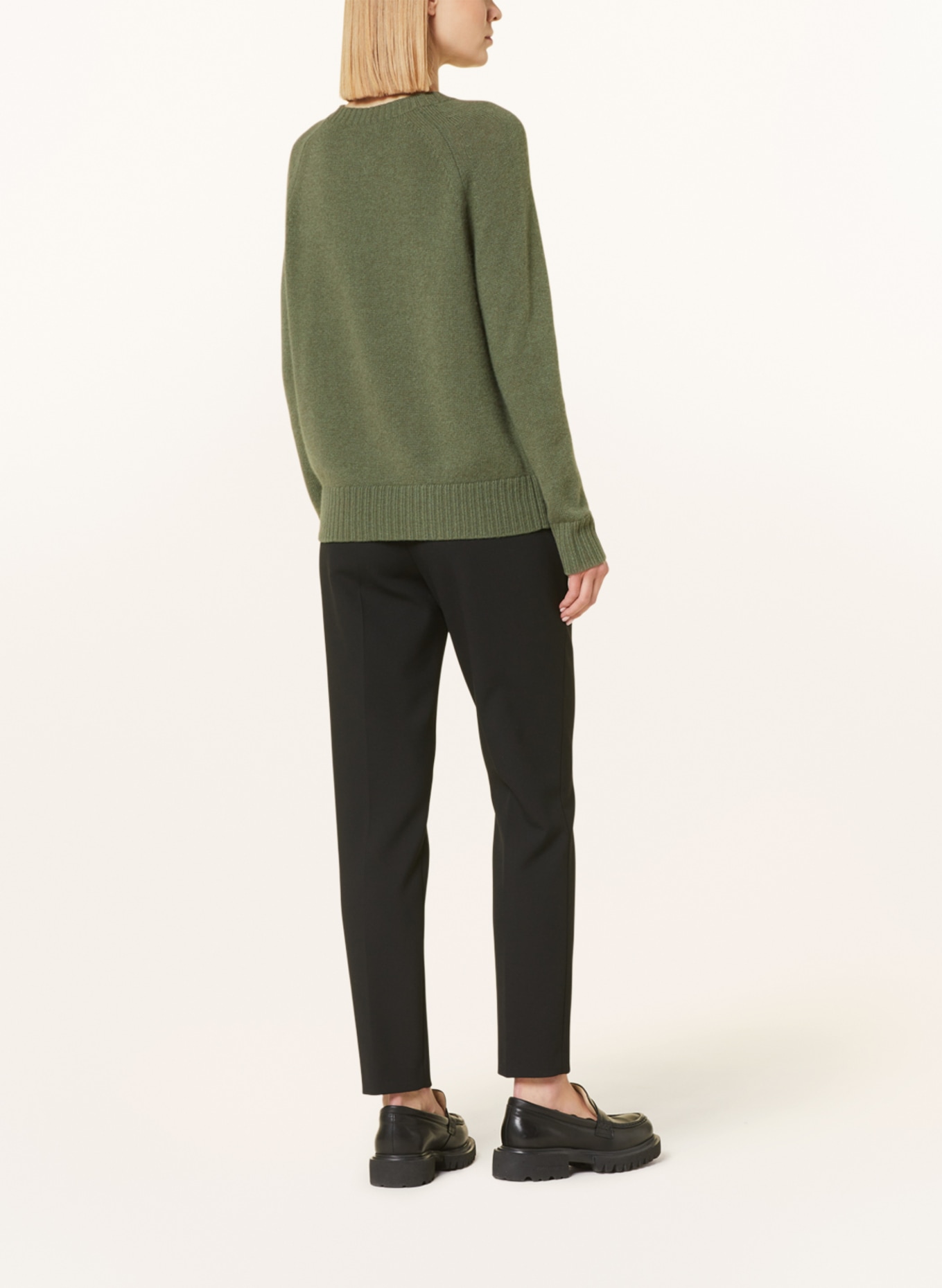 lilienfels Cashmere sweater, Color: KHAKI (Image 3)