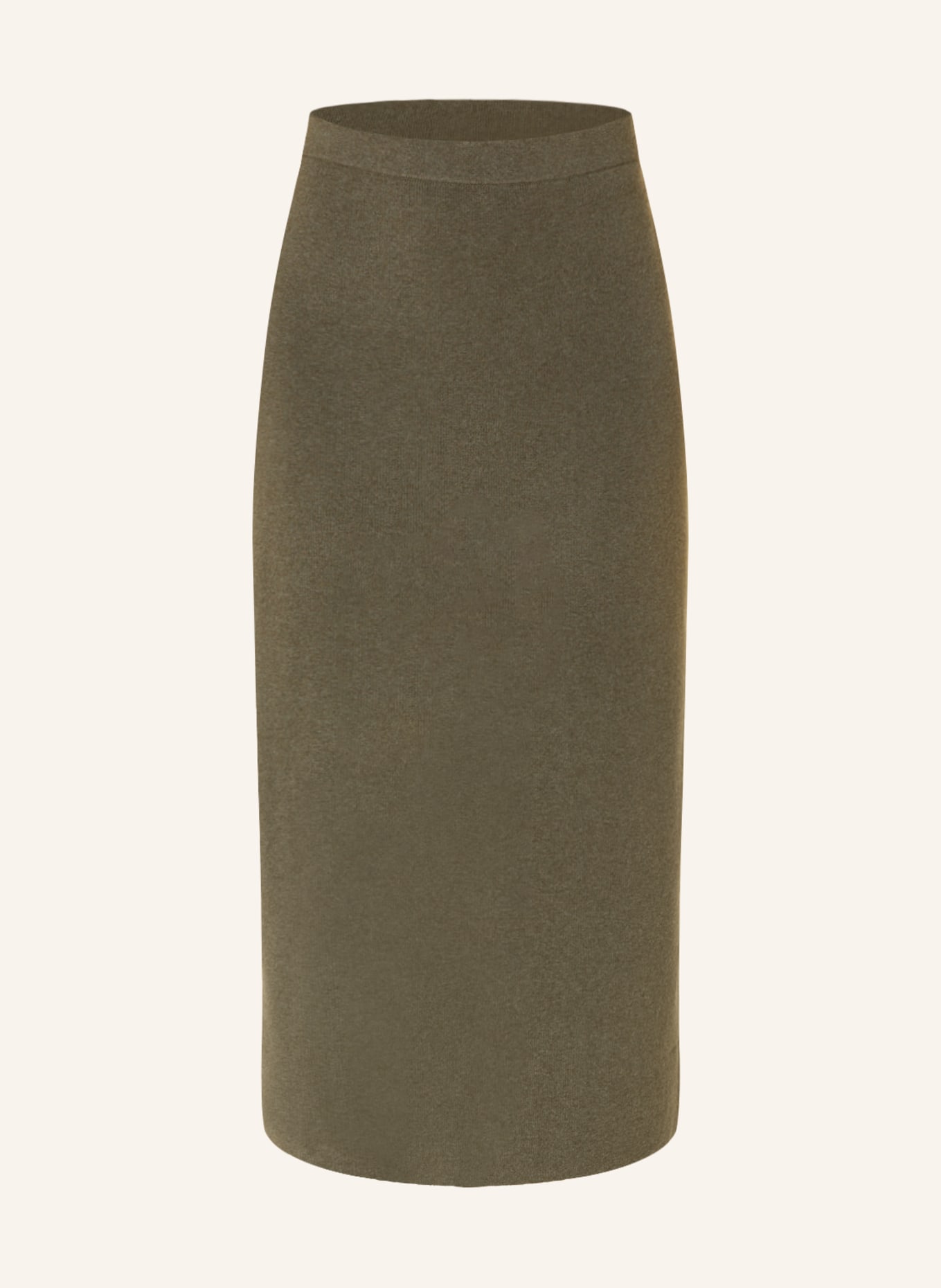 lilienfels Strickrock mit Cashmere, Farbe: KHAKI (Bild 1)