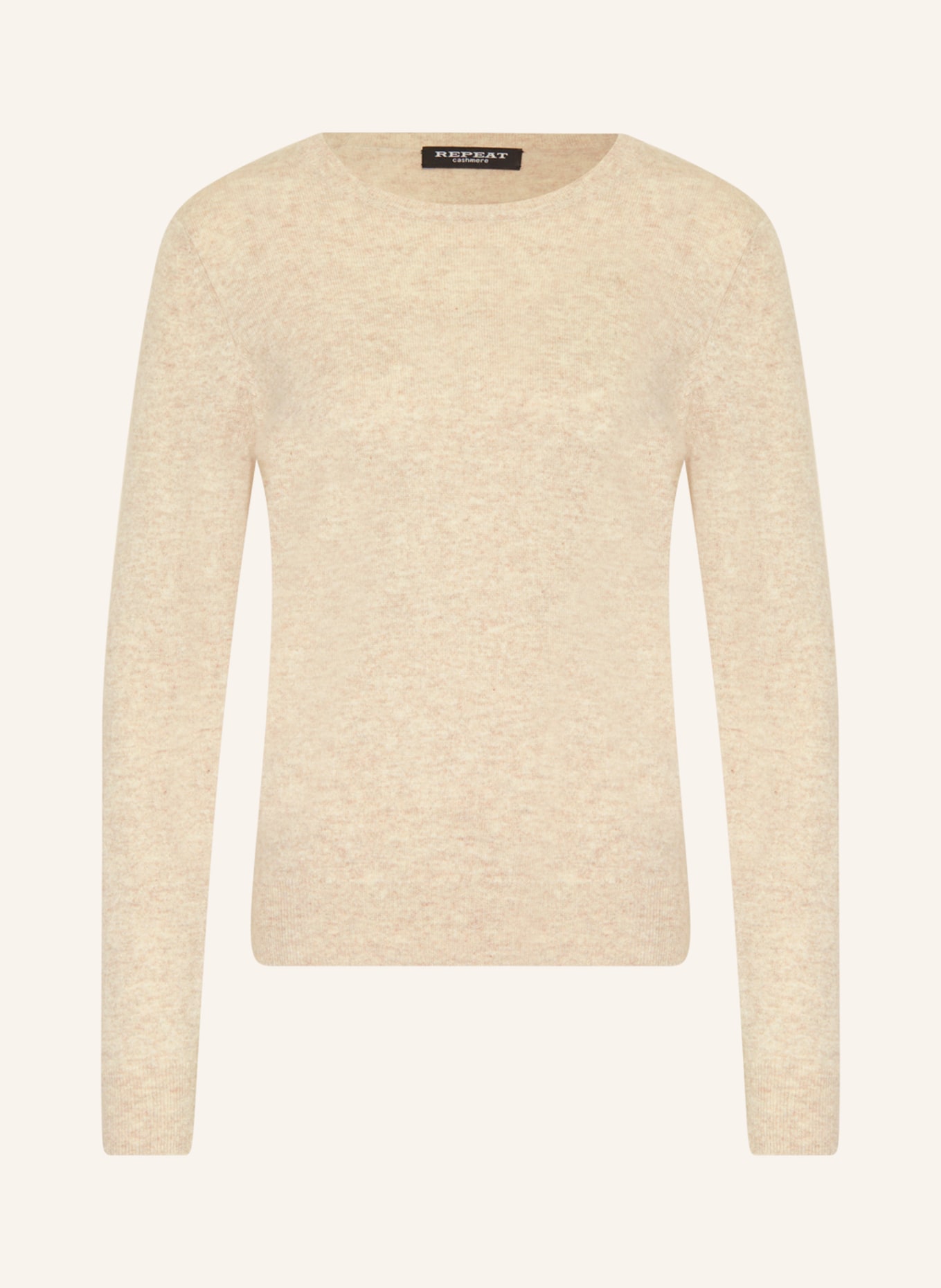 REPEAT Cashmere sweater, Color: BEIGE (Image 1)