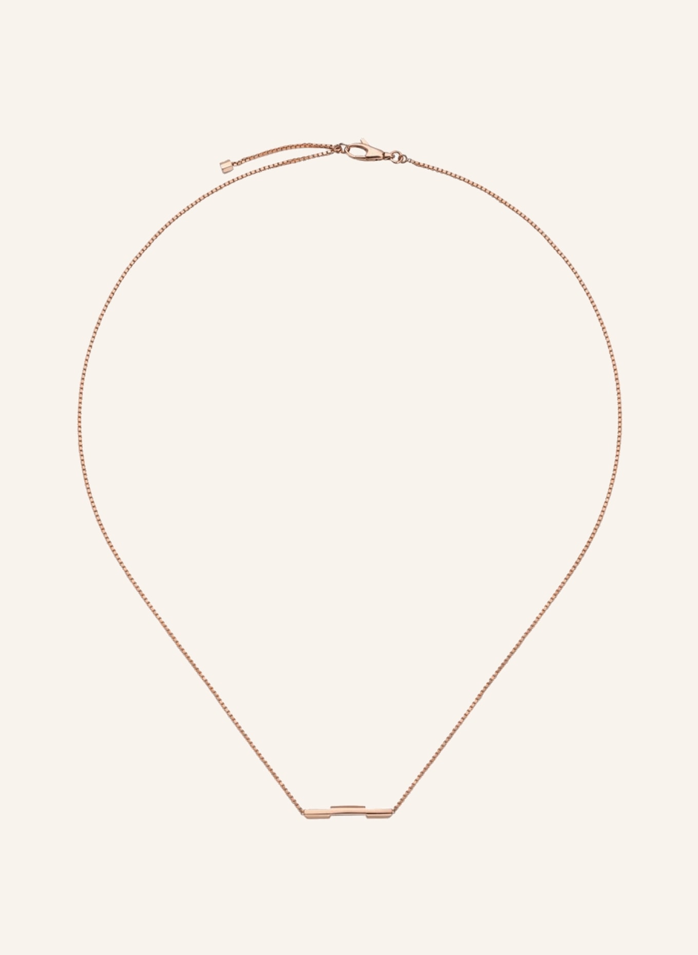 GUCCI Necklace LINK TO LOVE, Color: ROSE GOLD (Image 2)