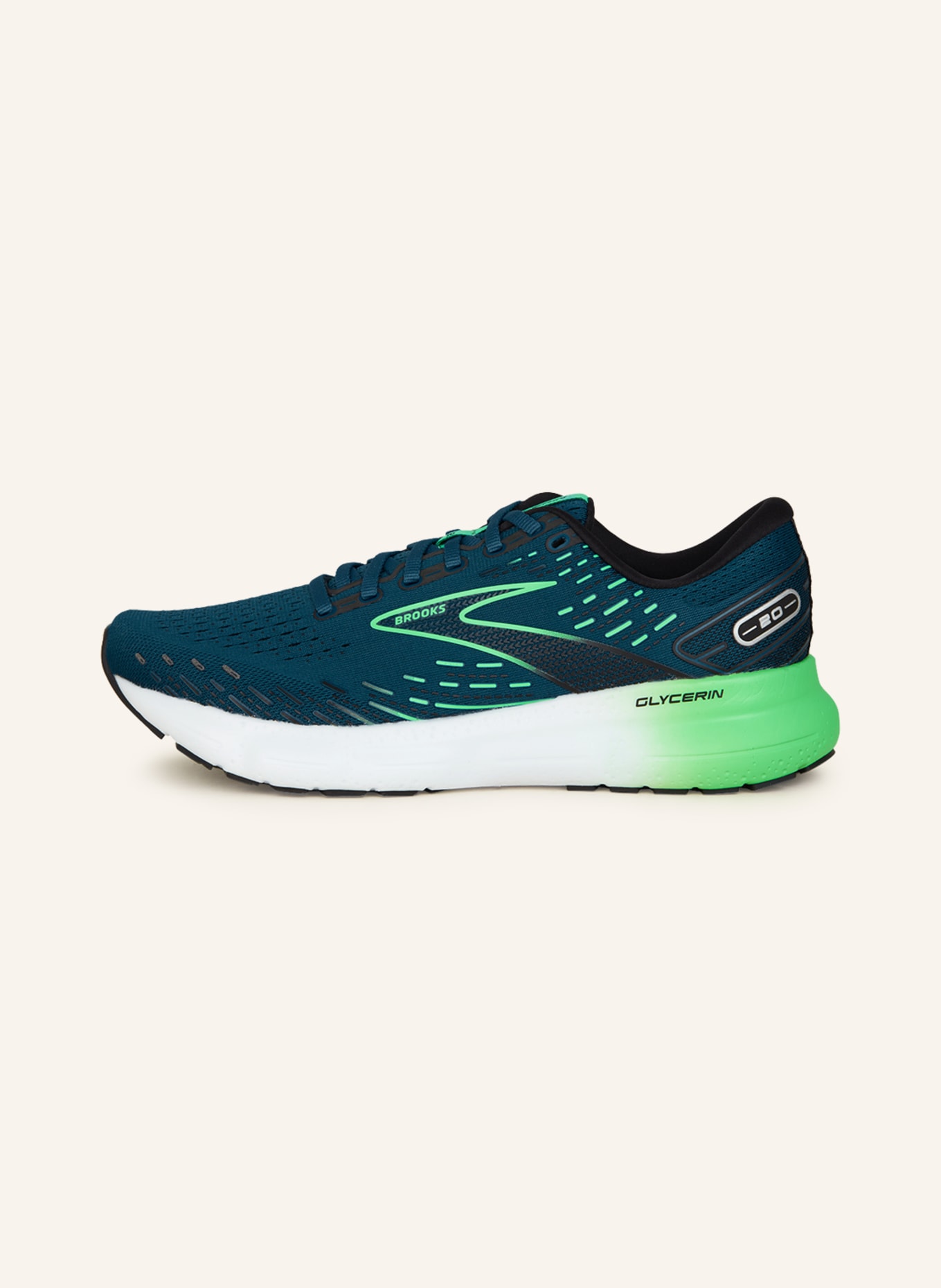 BROOKS Running shoes GLYCERIN 20, Color: TEAL (Image 4)