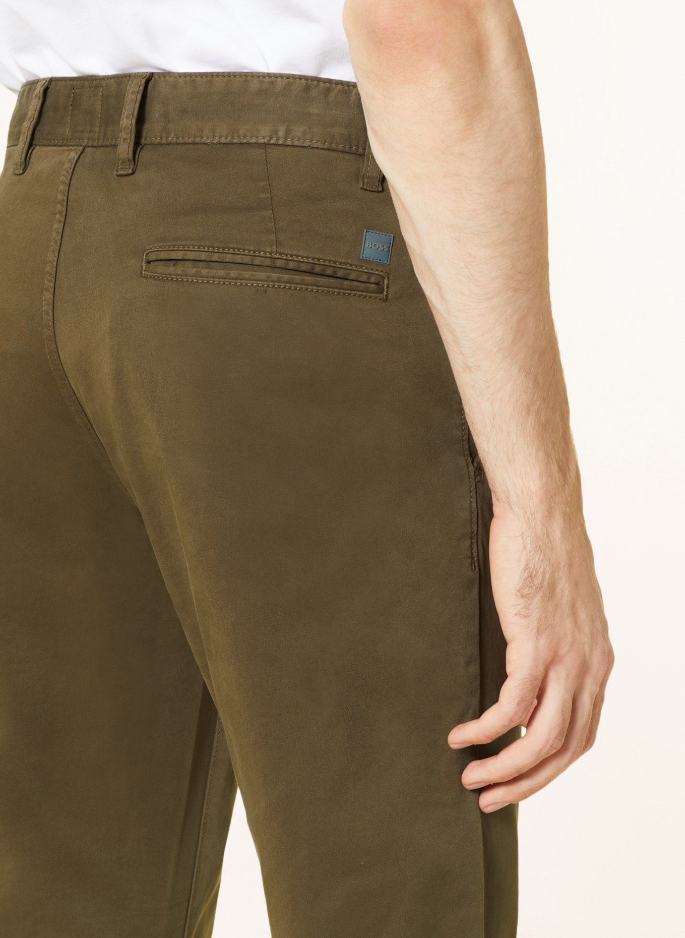 BOSS Chinos SCHINO-TABER tapered fit, Color: OLIVE (Image 6)