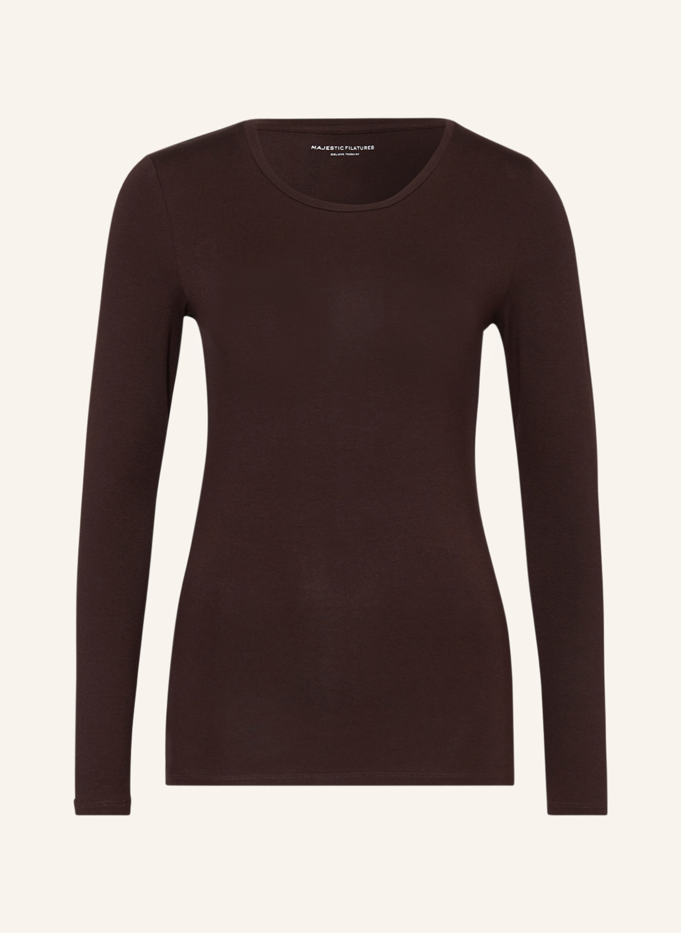 MAJESTIC FILATURES Longsleeve: DUNKELLILA