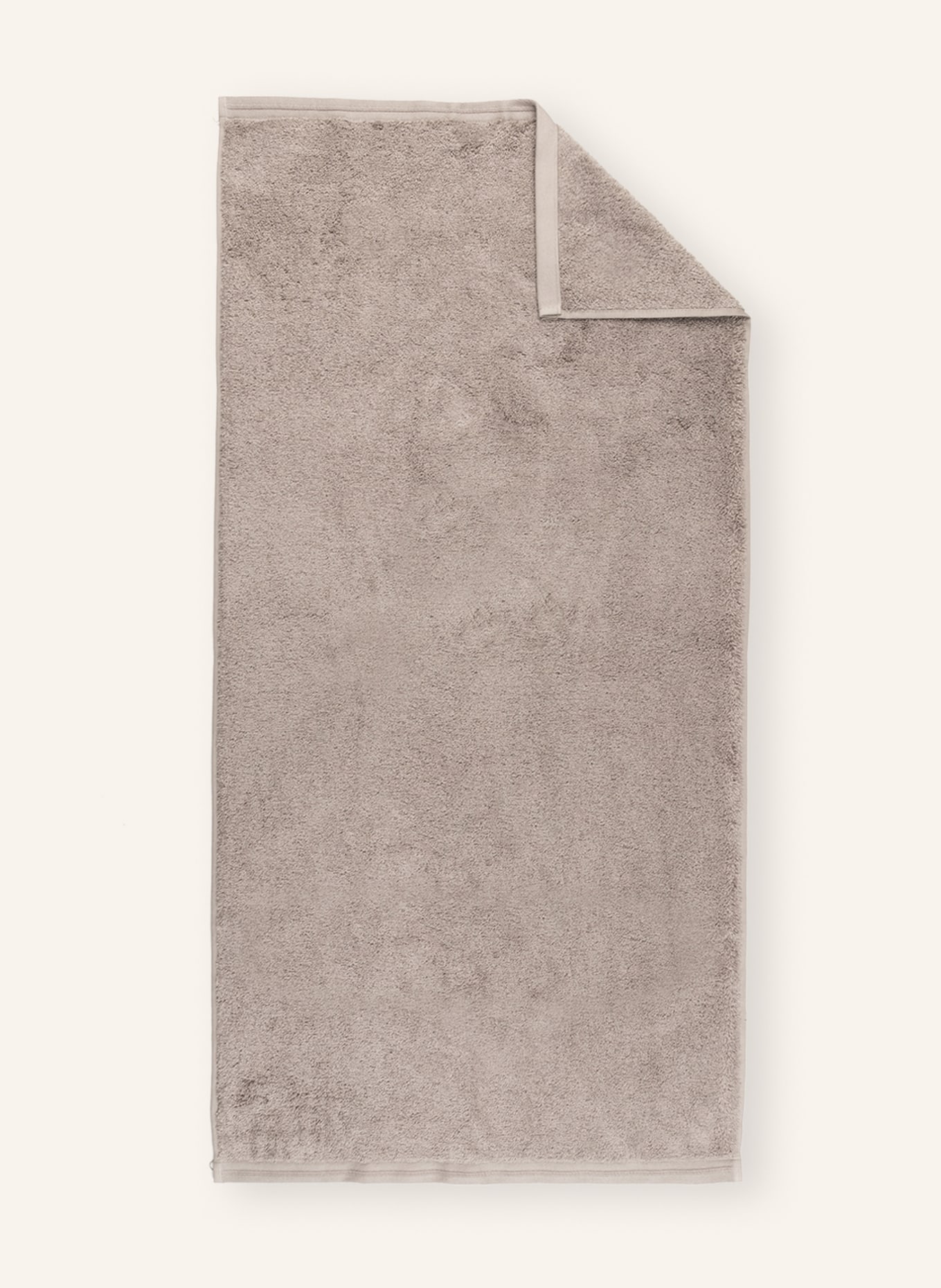 VOSSEN Handtuch VEGAN LIFE: TAUPE