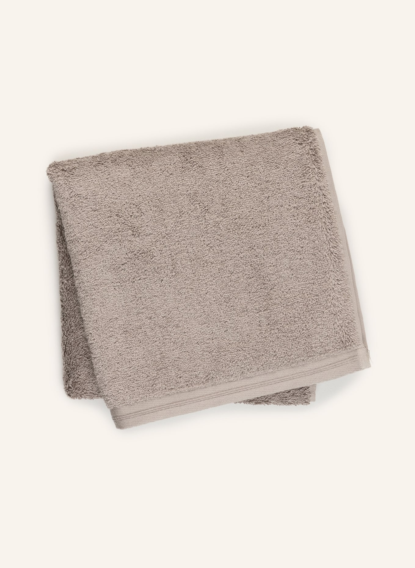 VOSSEN Handtuch VEGAN LIFE: TAUPE