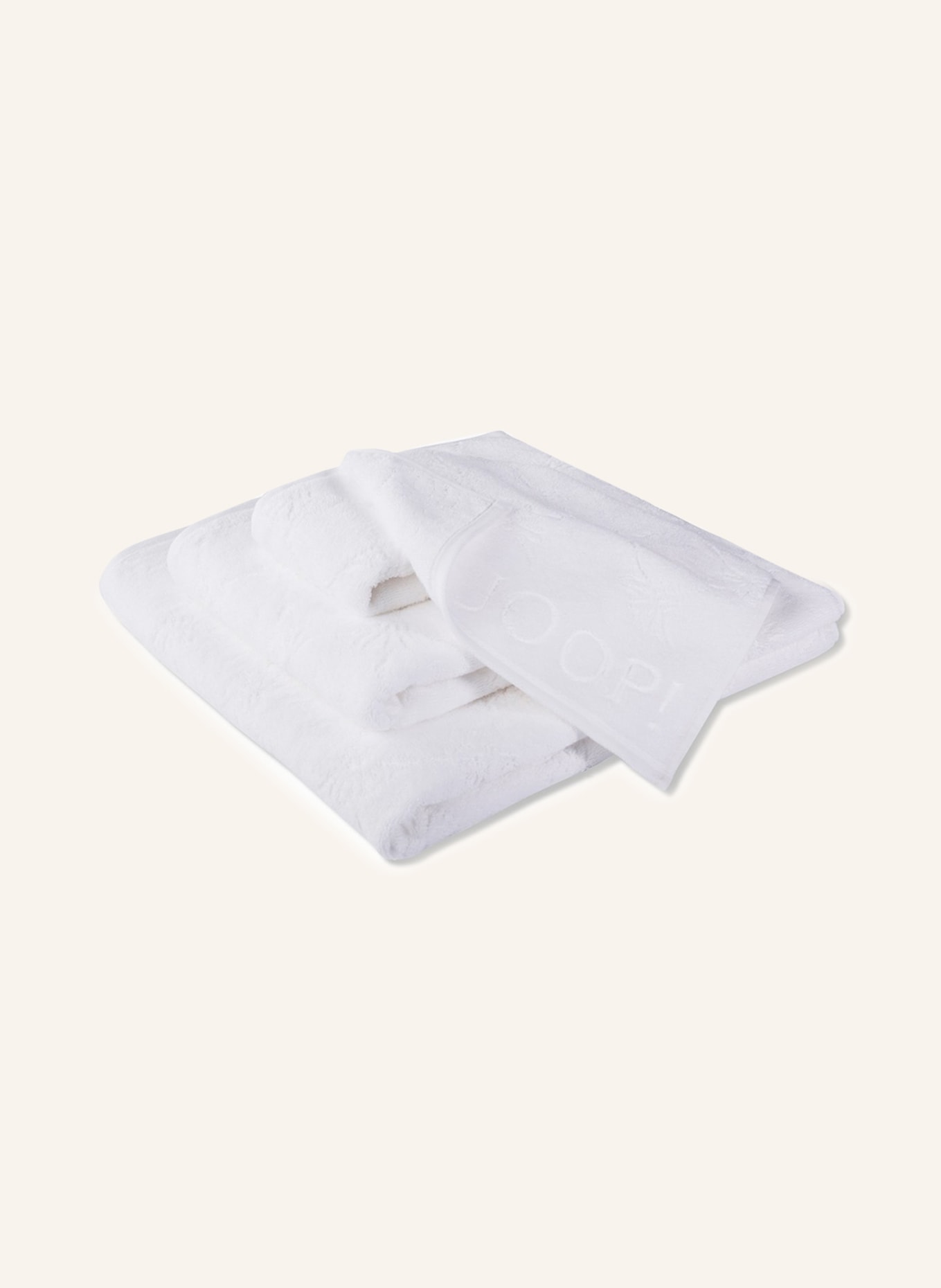 JOOP! Towel UNI CORNFLOWER, Color: CREAM (Image 2)